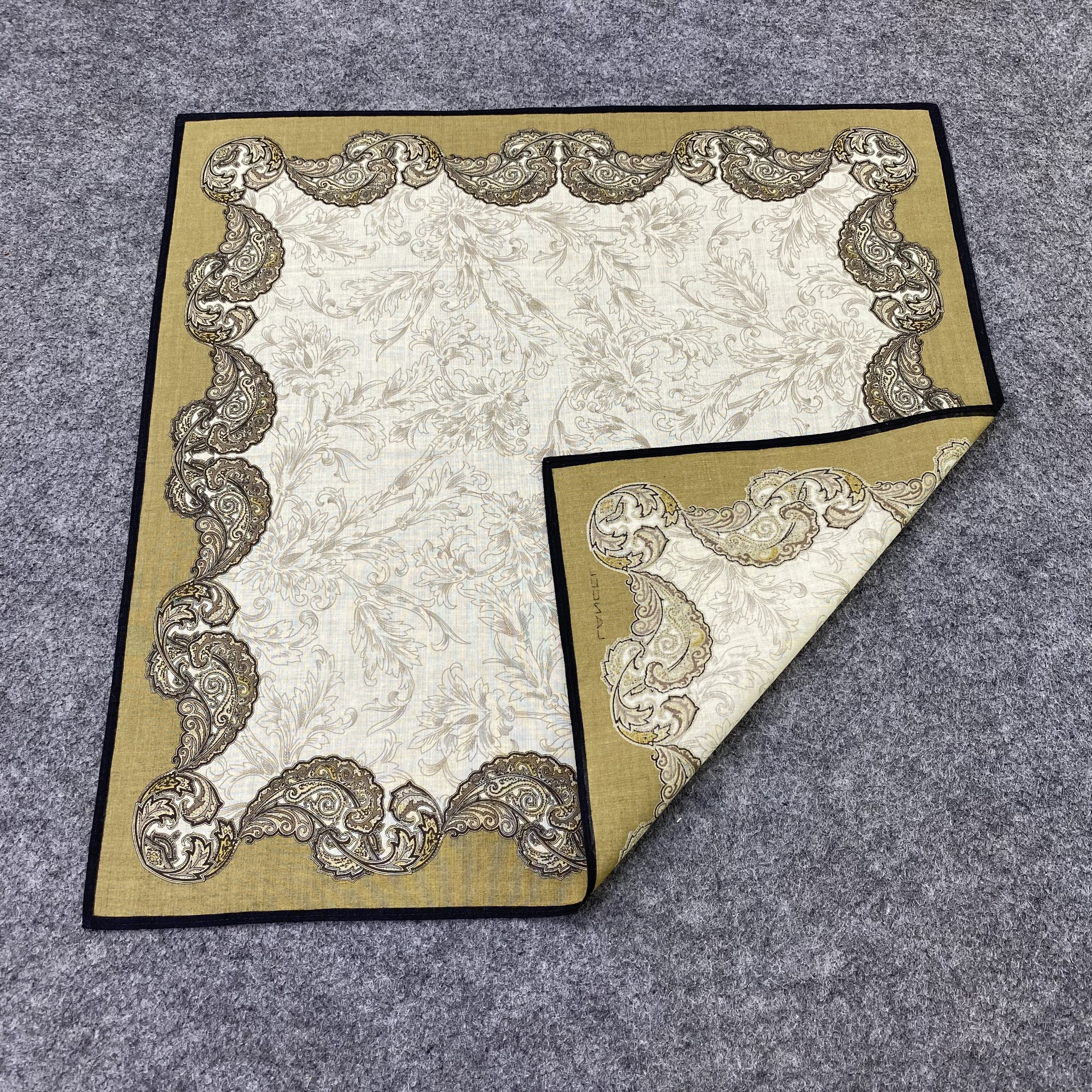Lancel Lancel Paislee Handkerchief Neckerchief Bandana-B1898 Size ONE SIZE - 5 Thumbnail