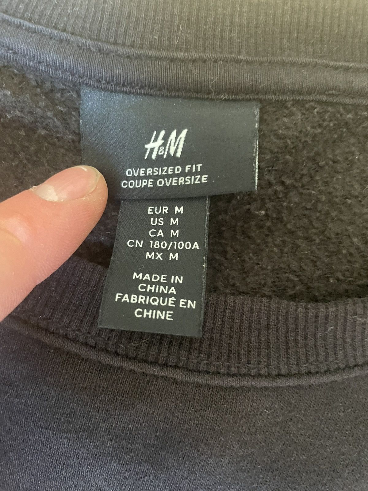 H&M H&M Faded Crewneck Size US M / EU 48-50 / 2 - 3 Thumbnail