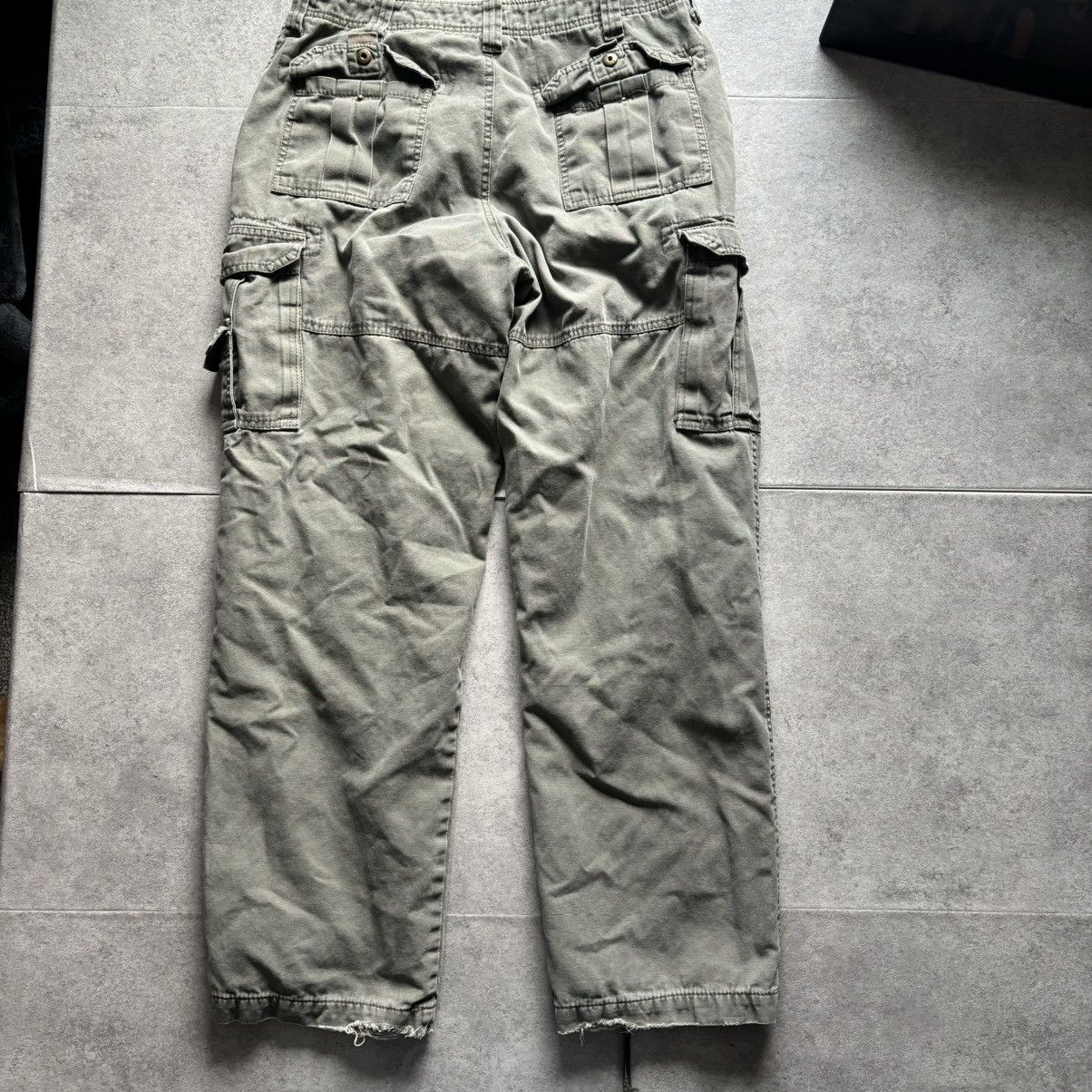 Other Y2k olive green guide gear flannel lined cargo pants Size US 32 / EU 48 - 6 Thumbnail