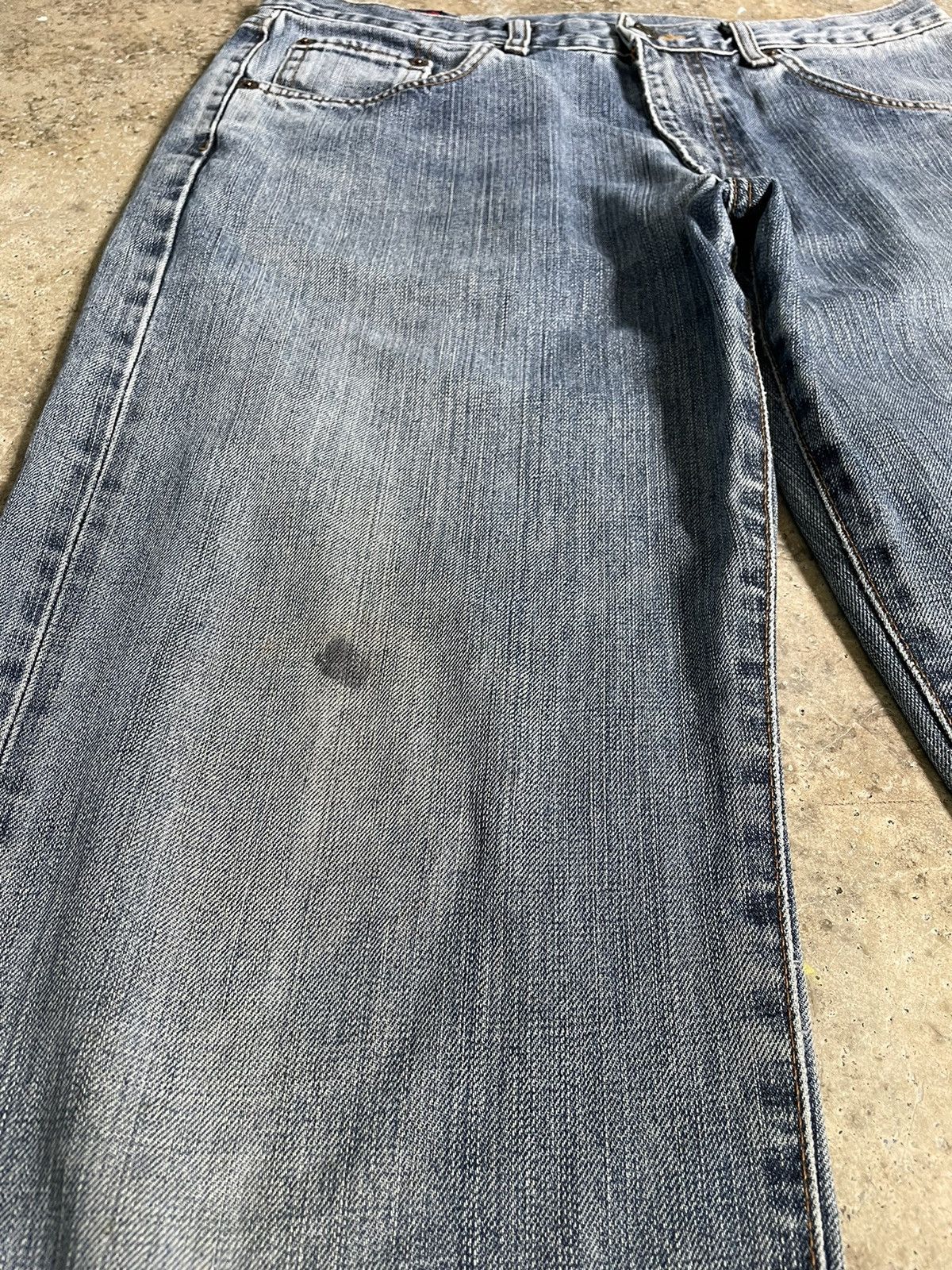 Edwin Vintage Edwin Faded Denim Jeans Baggy Pants Distressed Size US 32 / EU 48 - 3 Thumbnail