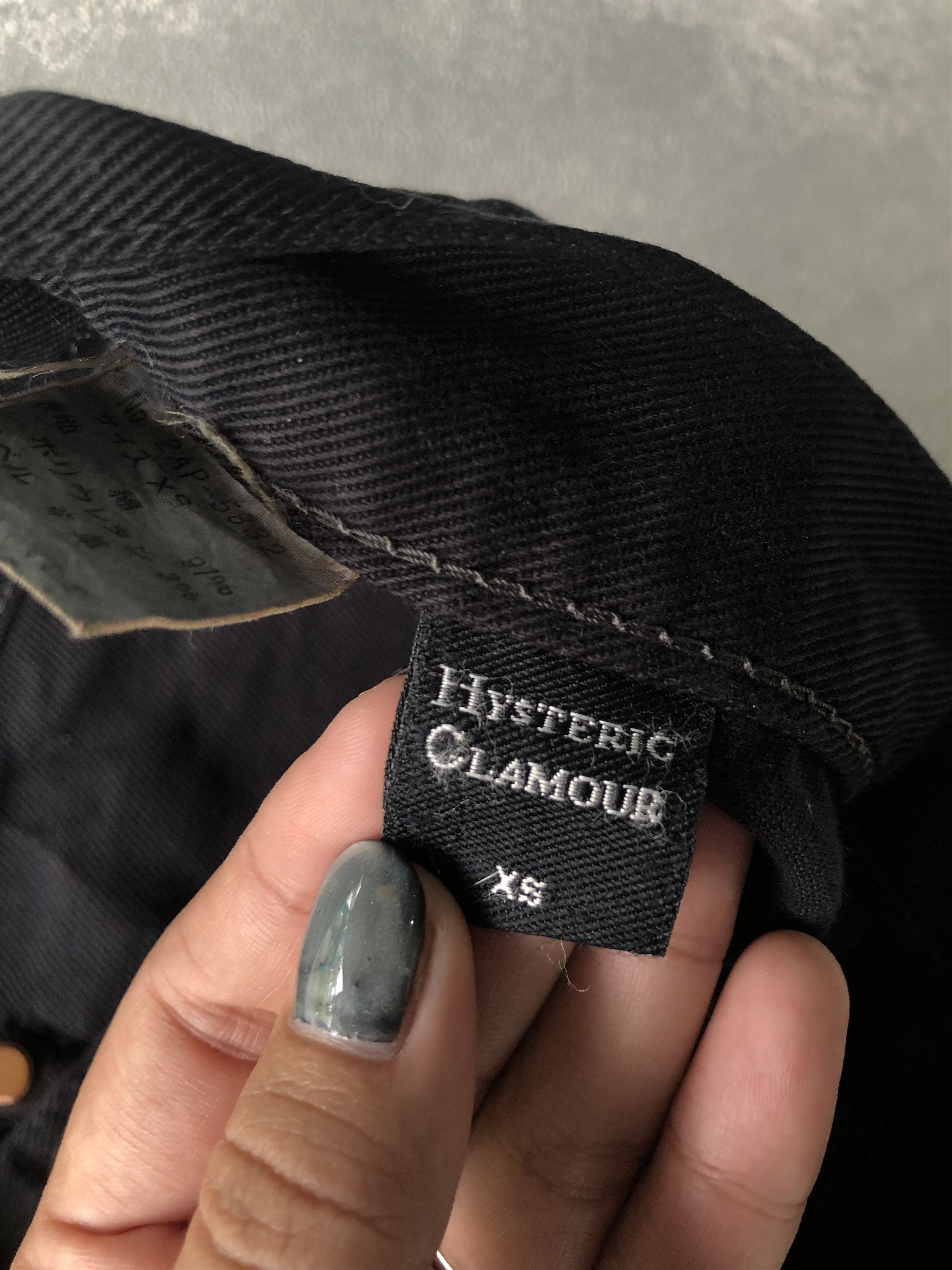 Hysteric Glamour × Japanese Brand Japanese Brand Hysteric Glamour Black Fadding Jeans Size 28" / US 6 / IT 42 - 5 Thumbnail