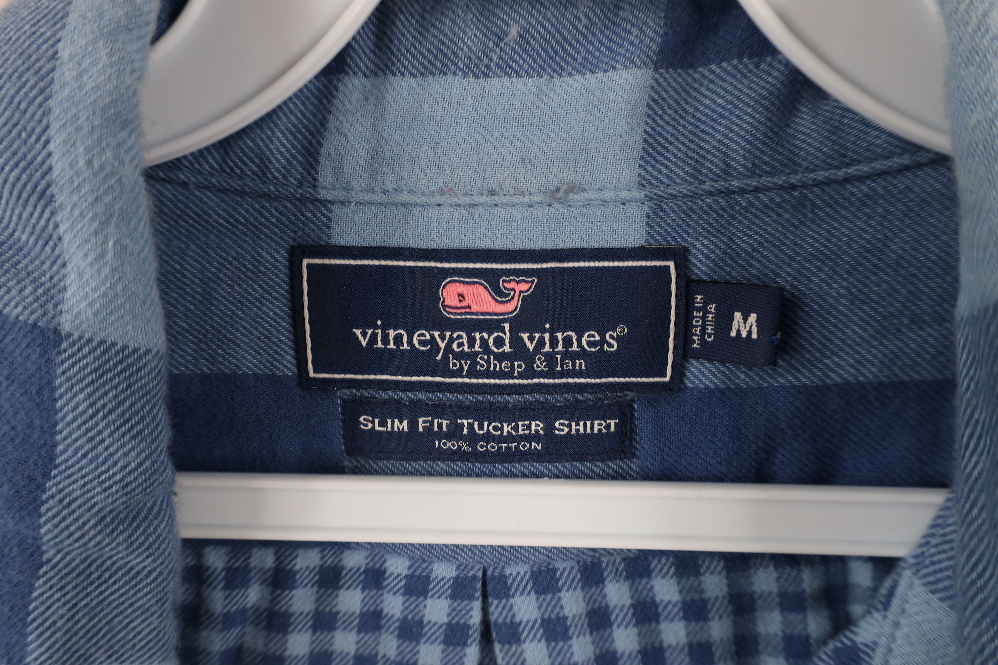 Vineyard Vines × Vintage Vineyard Vines Faded Tucker Shirt Flannel Button Down Shirt Size US M / EU 48-50 / 2 - 6 Thumbnail