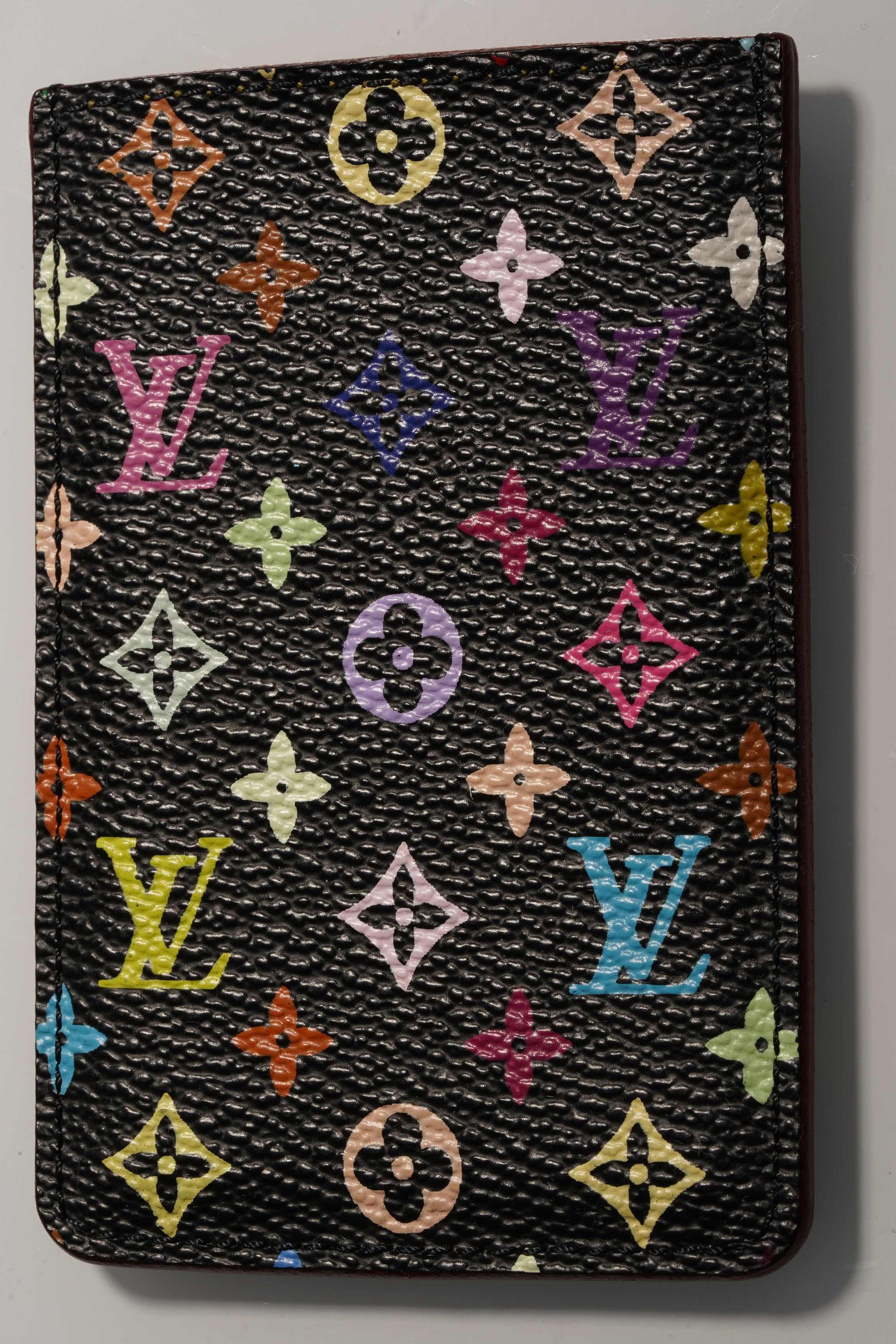 Louis Vuitton × Takashi Murakami Multicolor Monogram Card Holder Wallet Size ONE SIZE - 3 Thumbnail