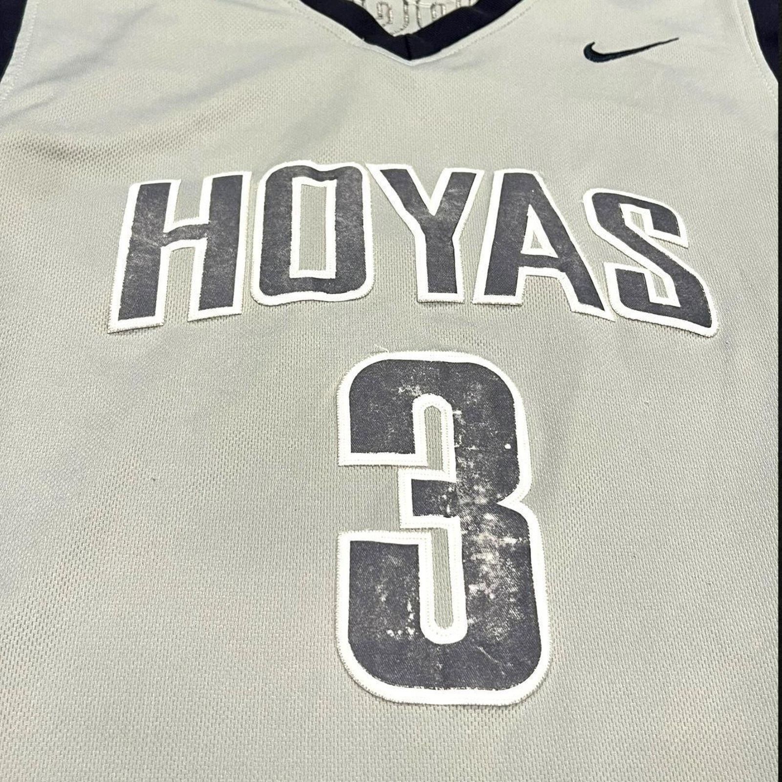 Nike Nike Allen Iverson Georgetown Hoyas Authentic Team Jersey Size US XL / EU 56 / 4 - 2 Thumbnail