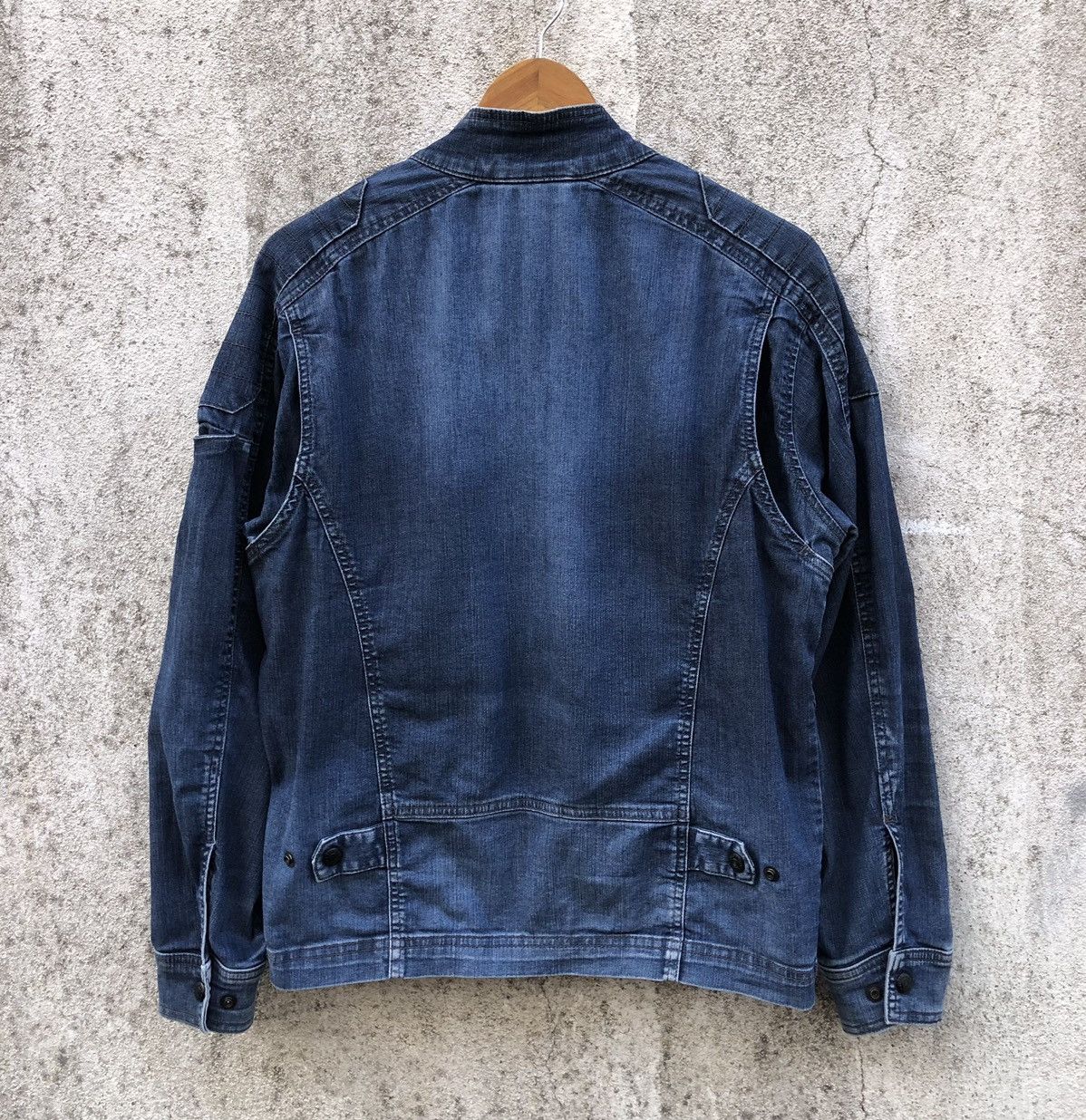 Dickies Dickies Stretch Silky Denim Work / Bikers Jacket Size US L / EU 52-54 / 3 - 2 Thumbnail
