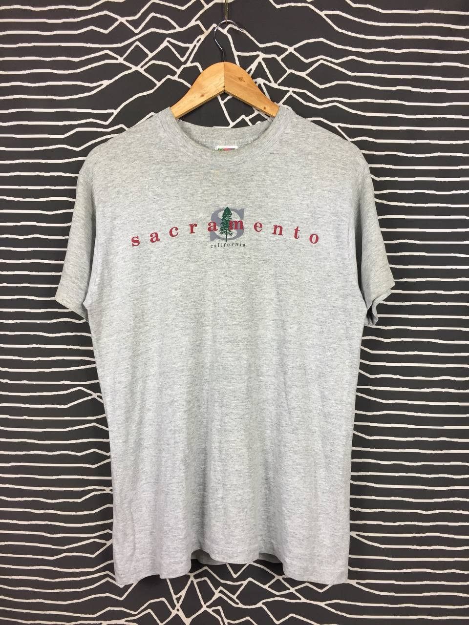 Fruit Of The Loom × Vintage Vtg 90s Sacramento California Single Stitch Tee Size M Size US M / EU 48-50 / 2 - 2 Thumbnail