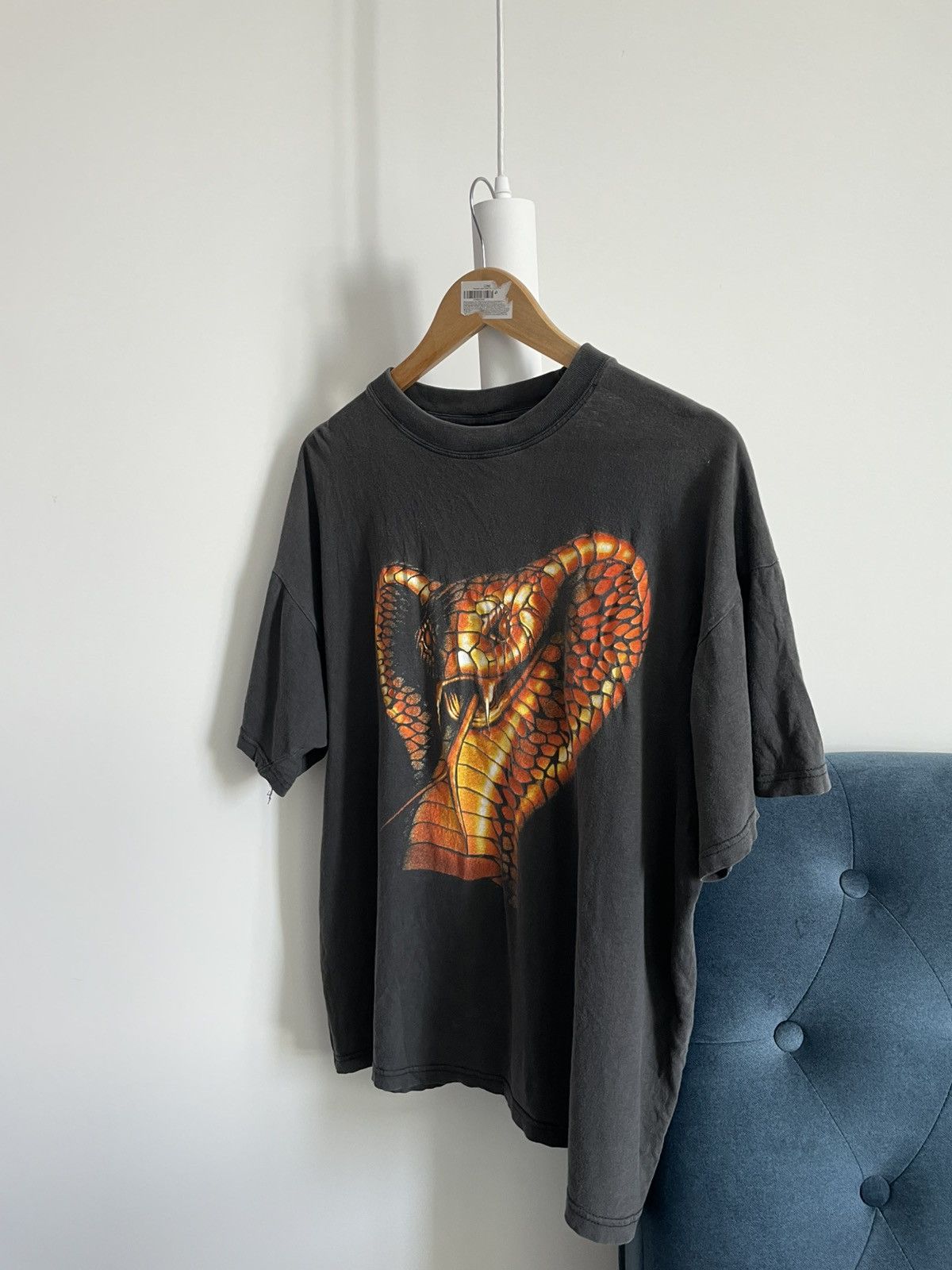 Vintage Vintage 90’s Cobra Gold Snake Graphics T-Shirt Y2K RARE Size US XL / EU 56 / 4 - 3 Thumbnail