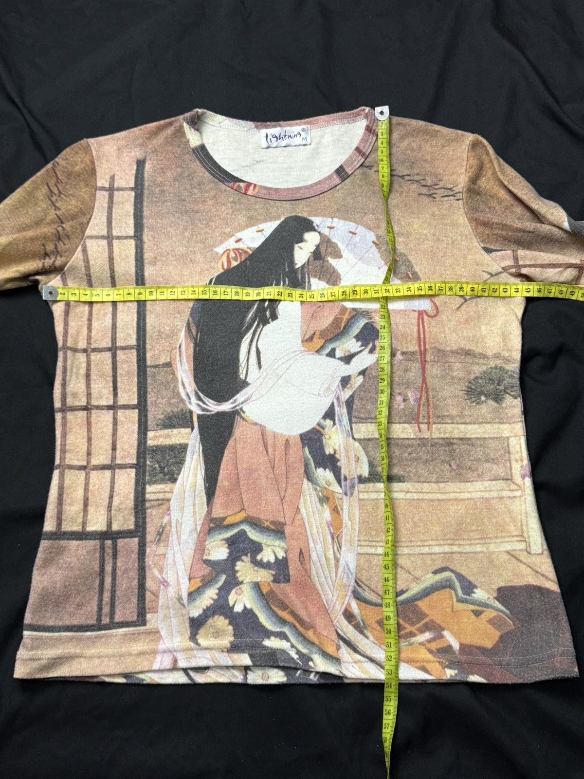 Japanese Brand Japanese lightning jpg styled long sleeve mesh Size US M / EU 48-50 / 2 - 8 Thumbnail