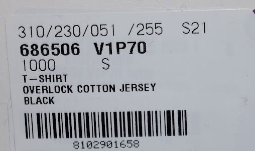 Bottega Veneta o1rshd1 Overlock Cotton Jersey T-Shirt in Black Size US S / EU 44-46 / 1 - 10 Thumbnail