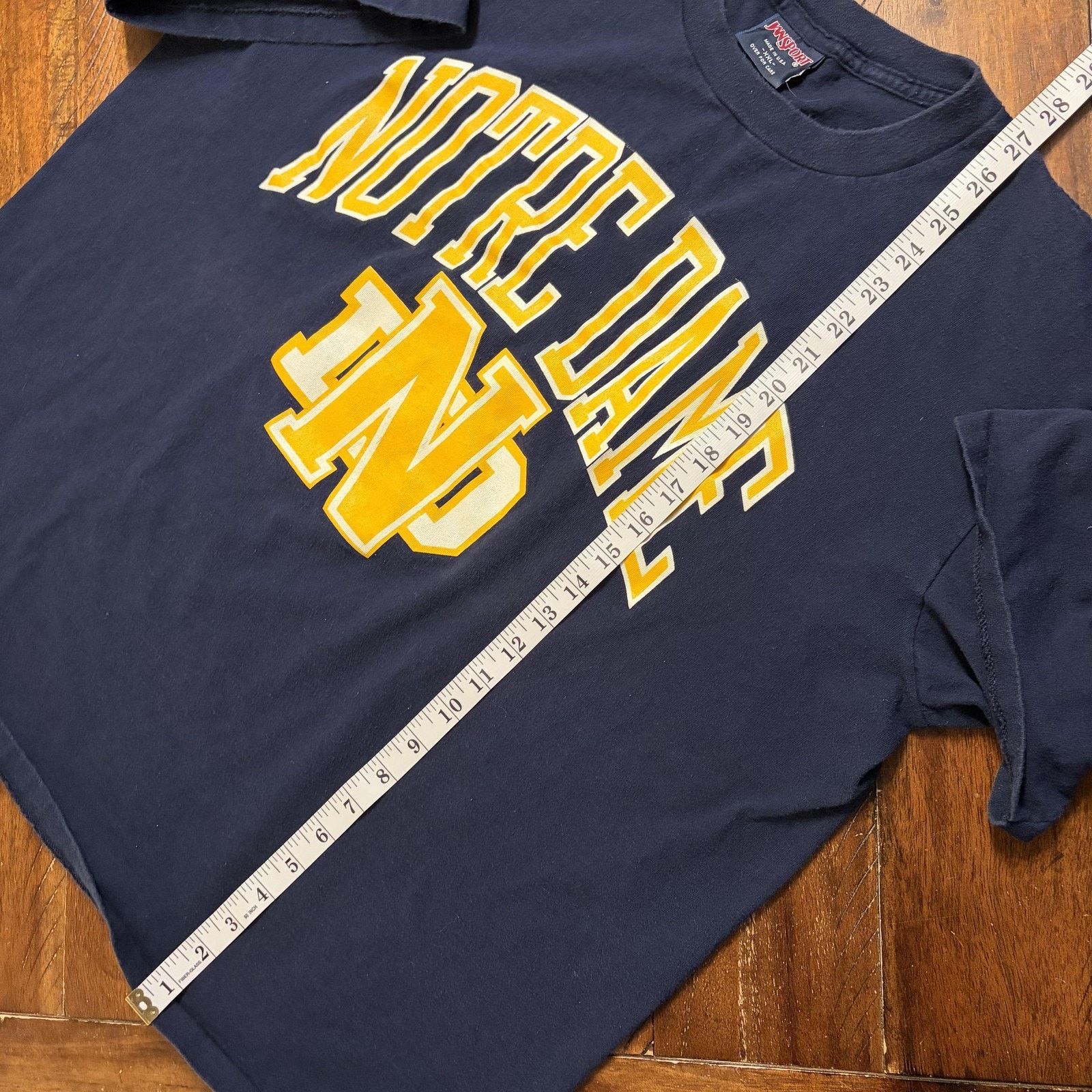 Jansport Vtg Notre Dame Fighting Irish Shirt Mens 2XL JanSport 90s Size US XXL / EU 58 / 5 - 8 Thumbnail