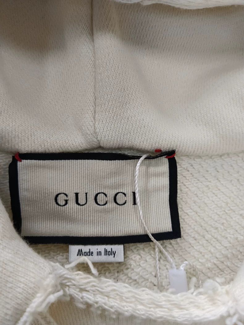 Gucci Gucci Sequin logo double dog embroidered hooded sweatshirt Size US XS / EU 42 / 0 - 3 Thumbnail