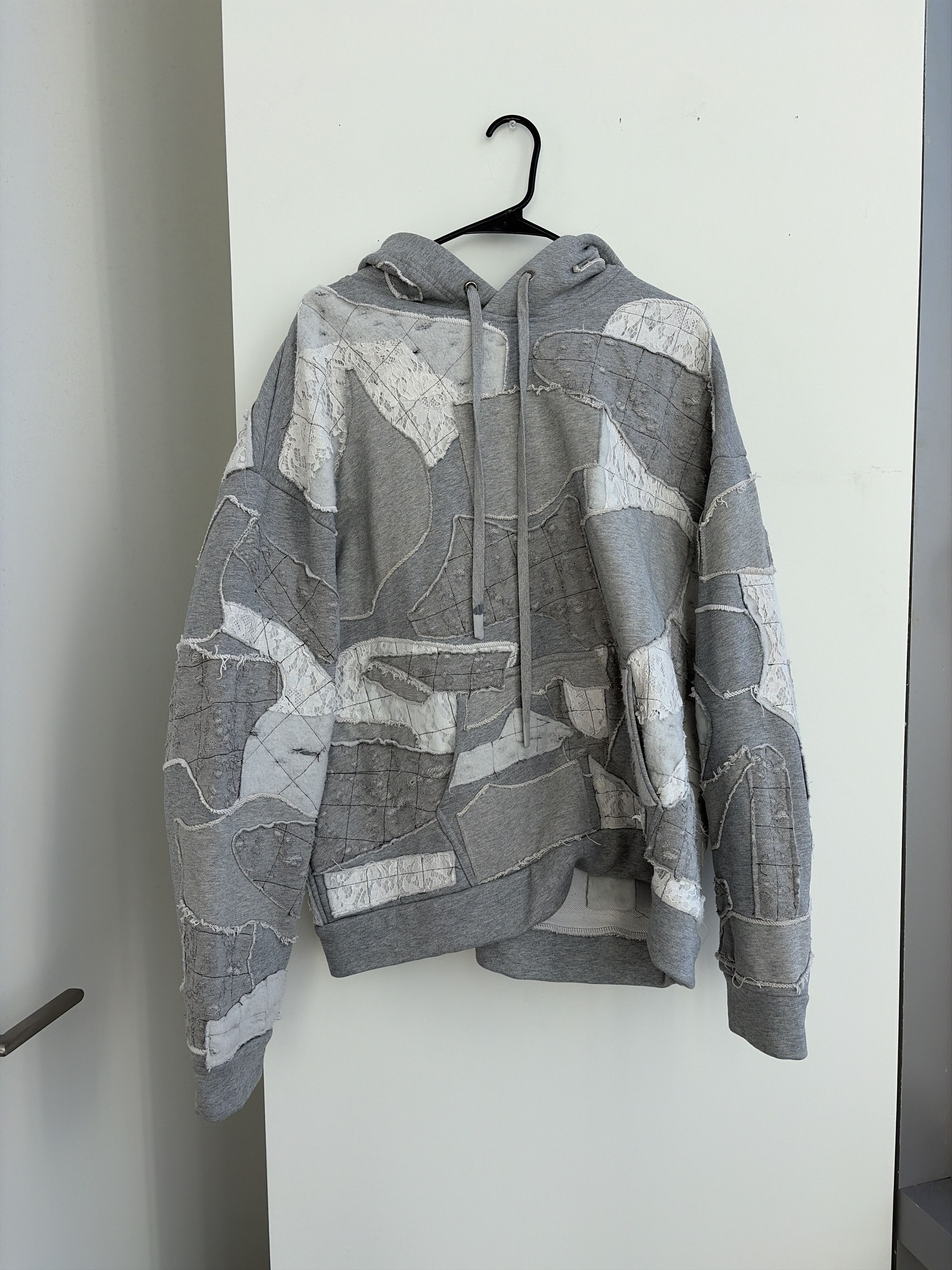 Who Decides War Atom Pull Over Vintage Grey Size US L / EU 52-54 / 3 - 1 Thumbnail
