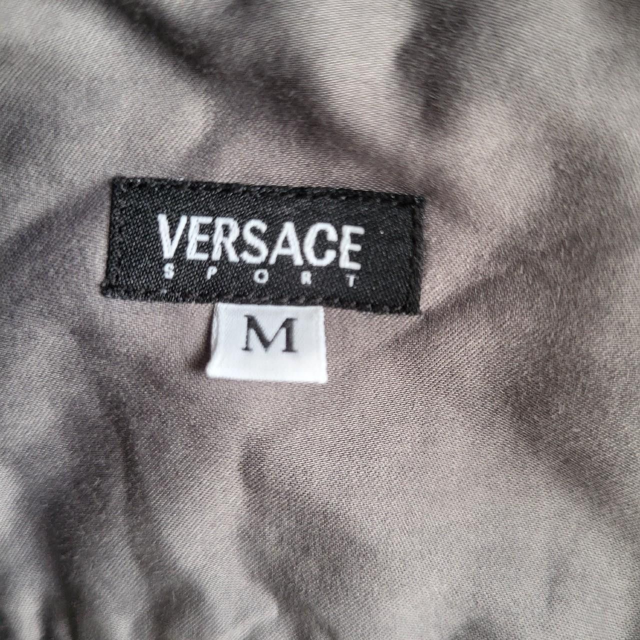 Versace Versace Men's Grey shirt - Vintage - Y2K - Size M Size US M / EU 48-50 / 2 - 4 Thumbnail