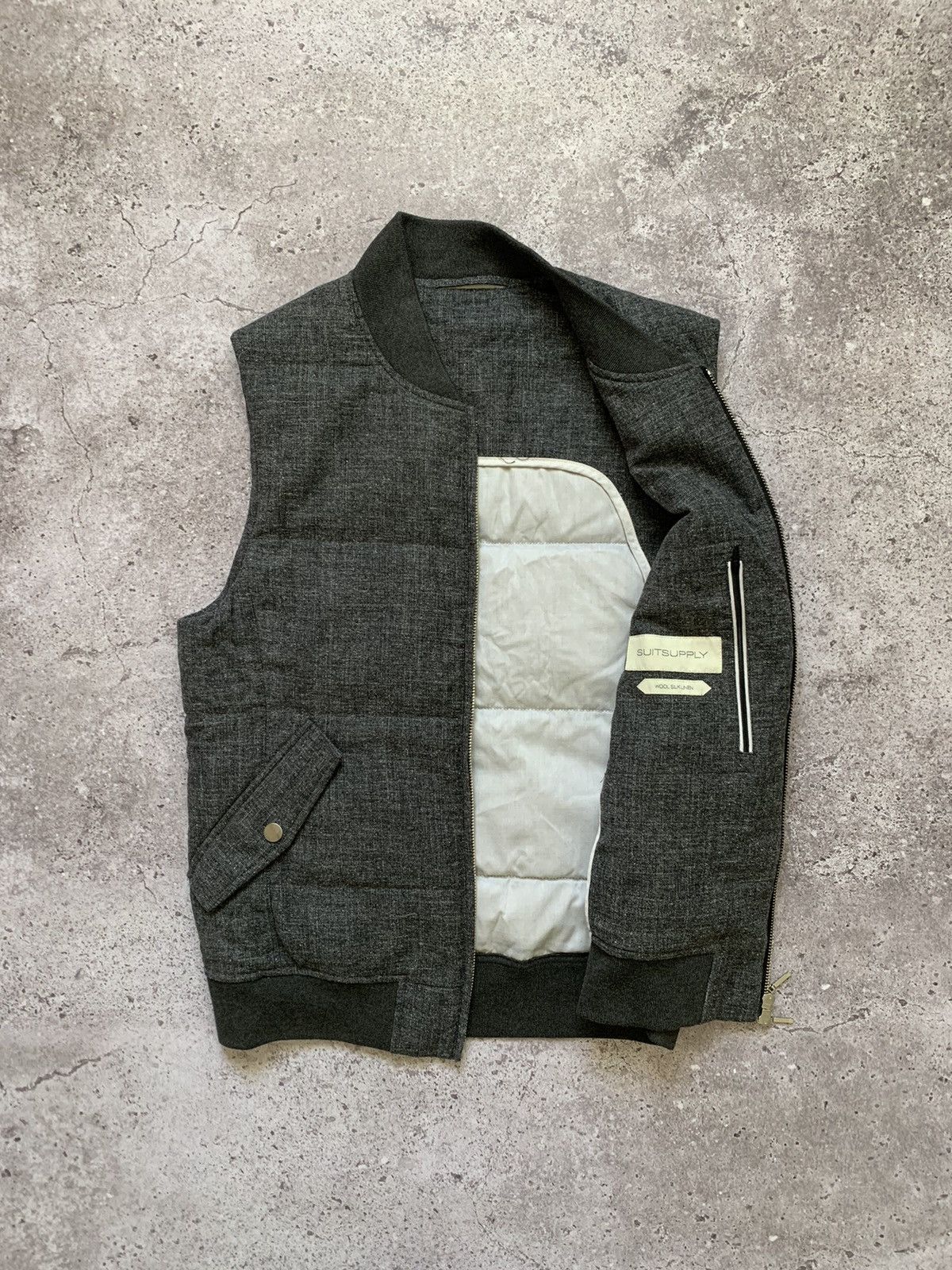 Suitsupply Suitsupply Linen Silk Vest Size US S / EU 44-46 / 1 - 2 Thumbnail