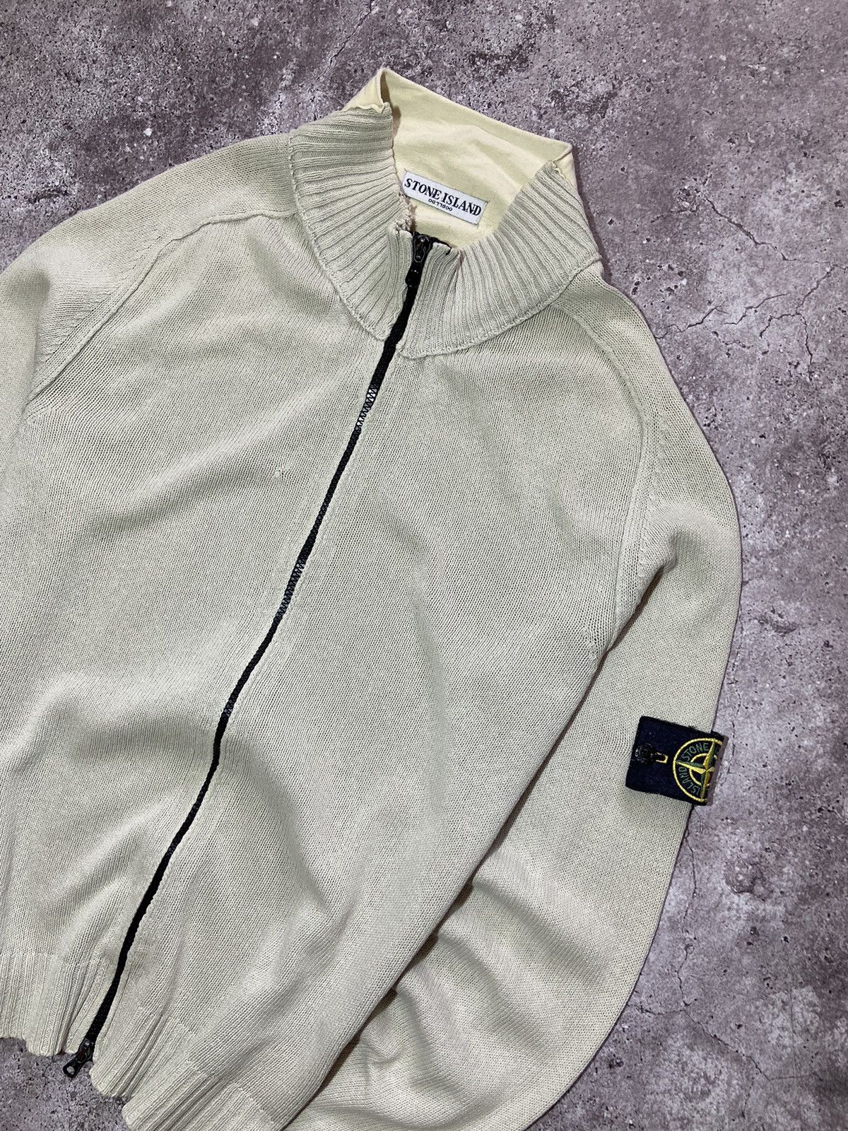Massimo Osti × Stone Island × Vintage 💥Stone Island vintage knitted rare sweatshirt‼️ Size US M / EU 48-50 / 2 - 2 Thumbnail