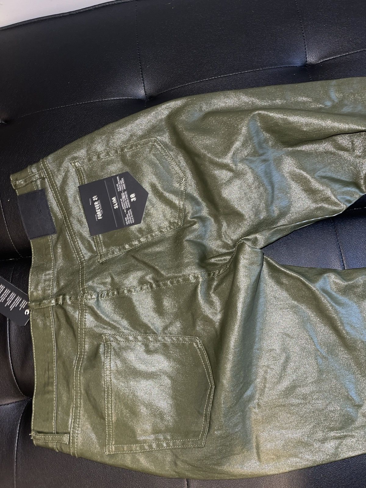 Forever 21 Men green pants Size US 38 / EU 54 - 3 Thumbnail