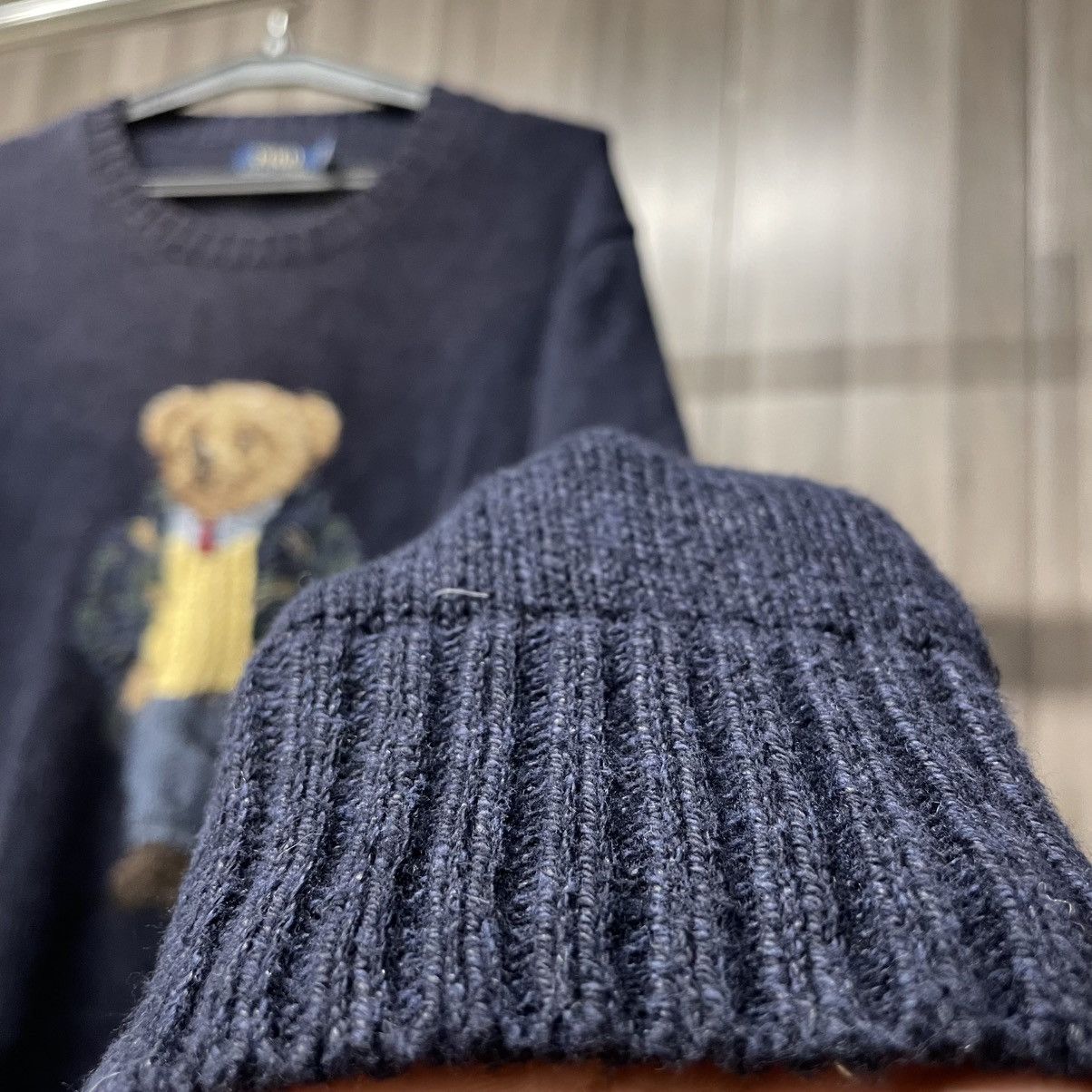 Polo Ralph Lauren Polo Ralph Lauren polo bear sweater Size US L / EU 52-54 / 3 - 5 Thumbnail