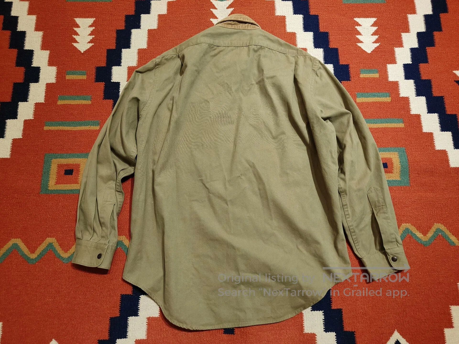 Polo Ralph Lauren Vintage RRL Fishing Hunting Shirt Jacket. Size US L / EU 52-54 / 3 - 7 Thumbnail
