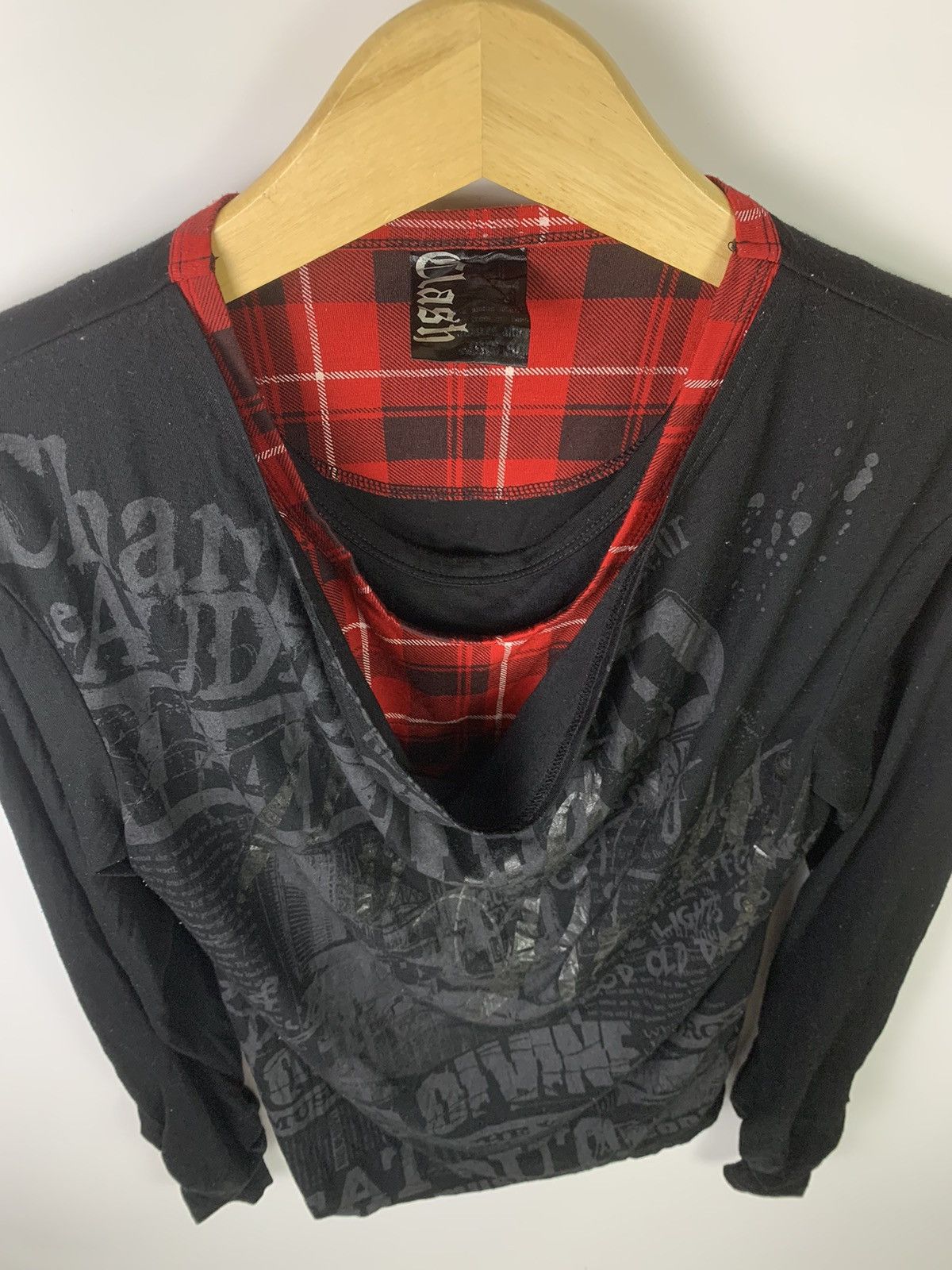 Japanese Brand clash ahead punks double layers Size US L / EU 52-54 / 3 - 10 Thumbnail