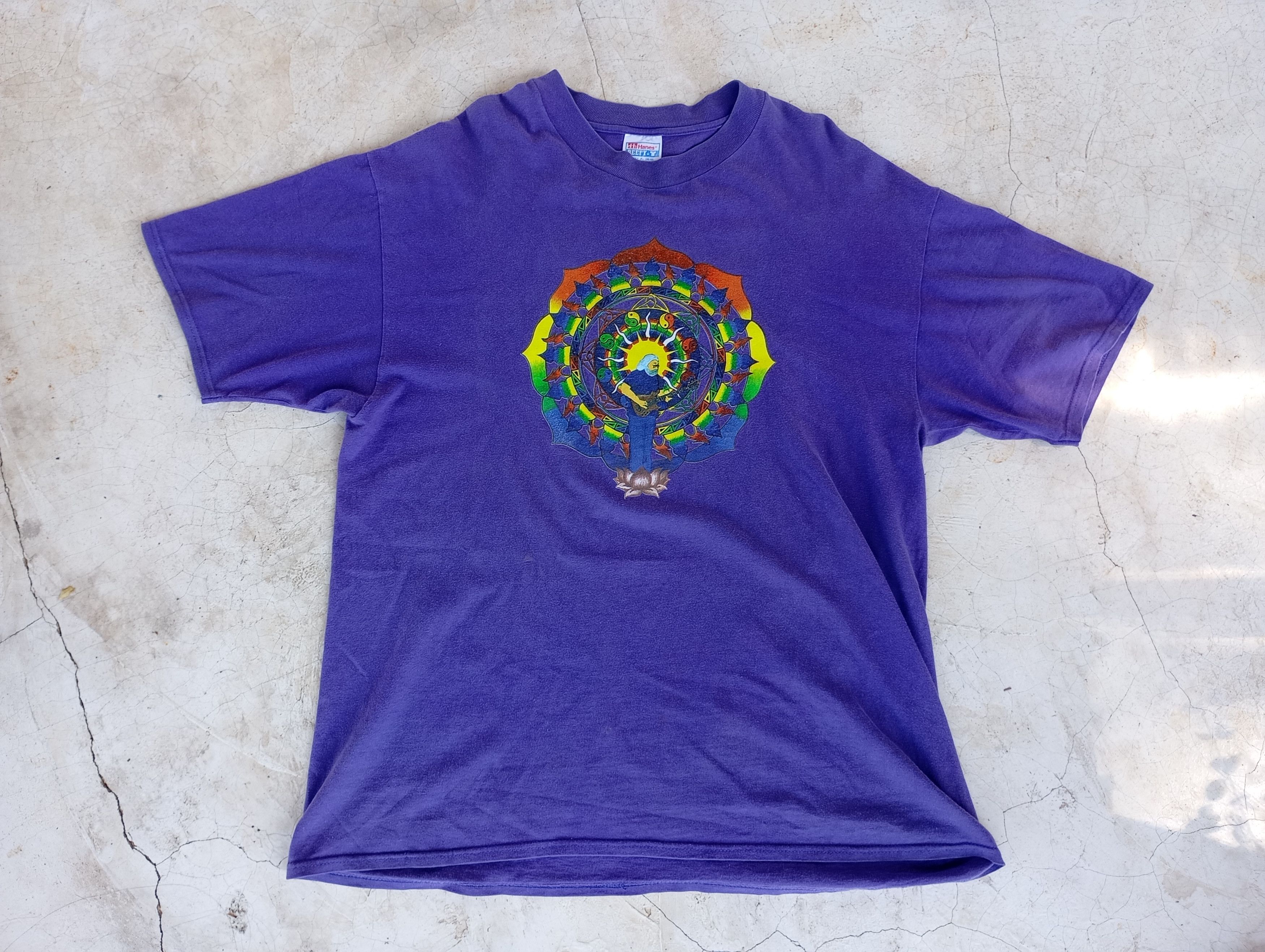 Vintage Vintage Rare Jerry Garcia T shirt Size US XL / EU 56 / 4 - 1 Thumbnail