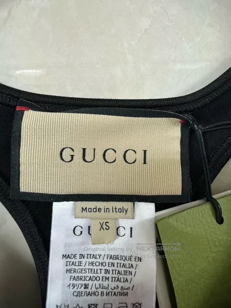 Gucci Gucci Stitched Logo Sports Vest Size XS / US 0-2 / IT 36-38 - 3 Thumbnail