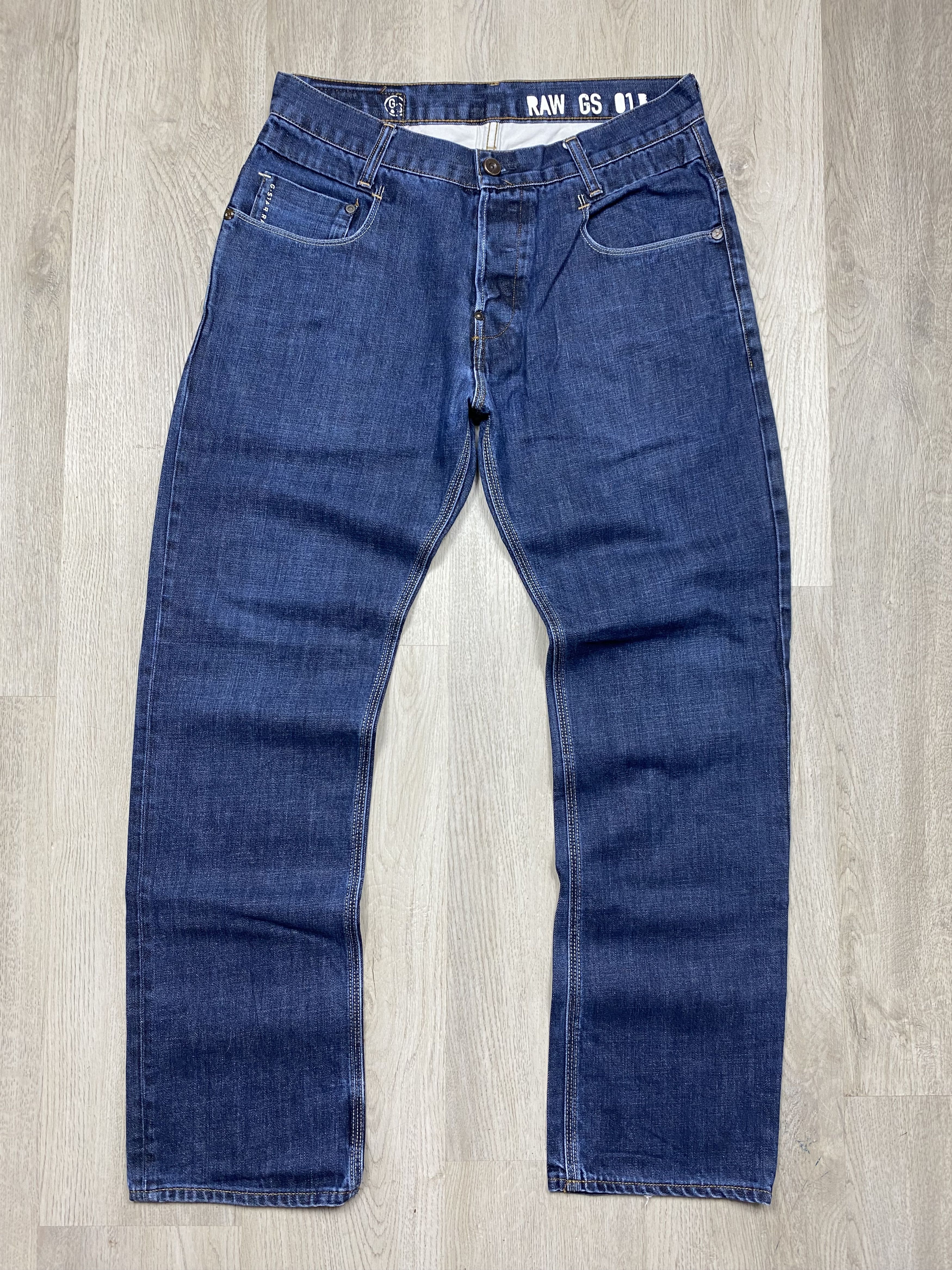 G-Star G Star Raw Vintage Mens Radar Tapered Denim Pants Jeans Size US 32 / EU 48 - 5 Thumbnail