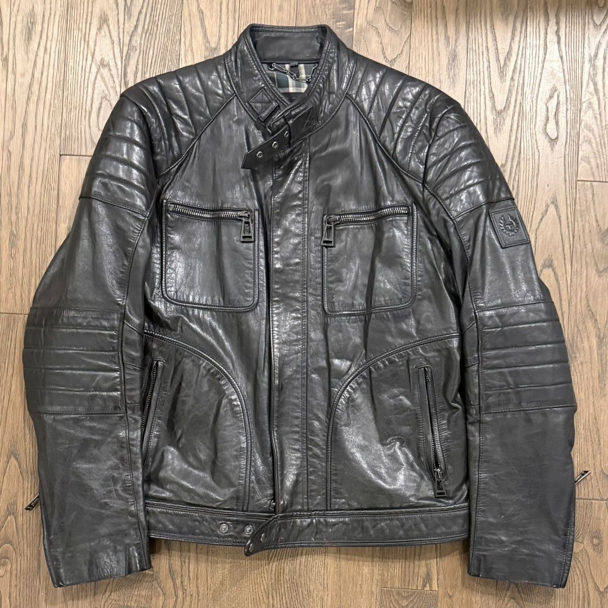 Belstaff Belstaff made in Italy 2015 leather biker jacket Size US L / EU 52-54 / 3 - 1 Thumbnail