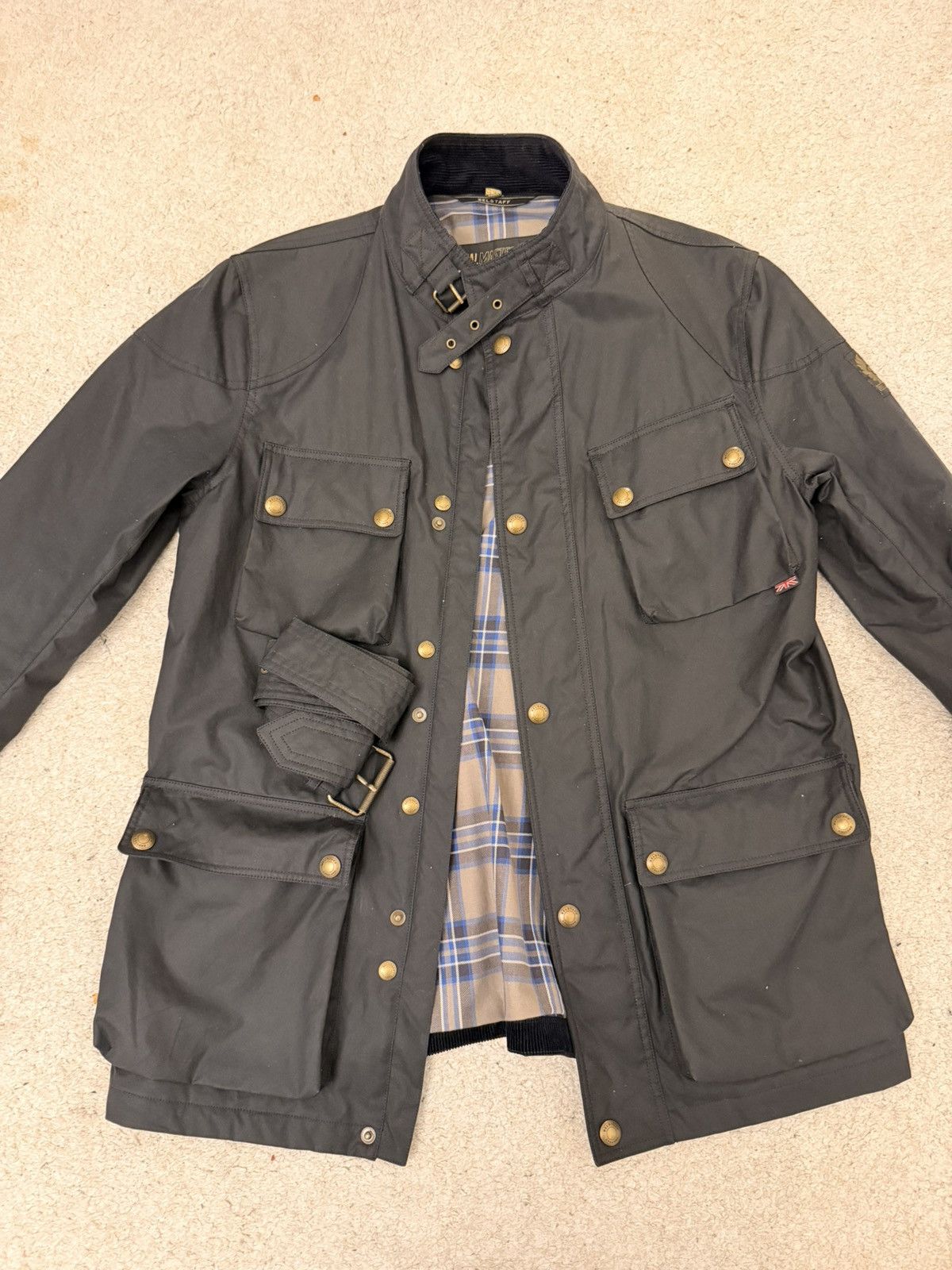 Belstaff Belstaff Trialmaster Dark Navy UK42 Size US M / EU 48-50 / 2 - 1 Thumbnail