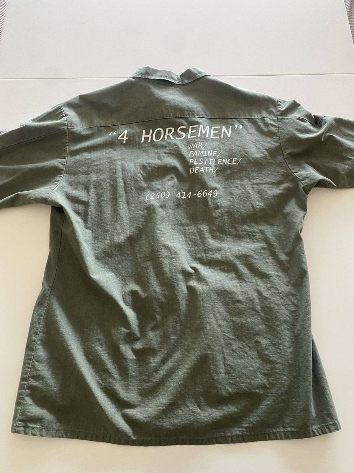 Four Horsemen × Rothco × Vintage Four Horsemen fatigue over shirt Size US M / EU 48-50 / 2 - 1 Thumbnail