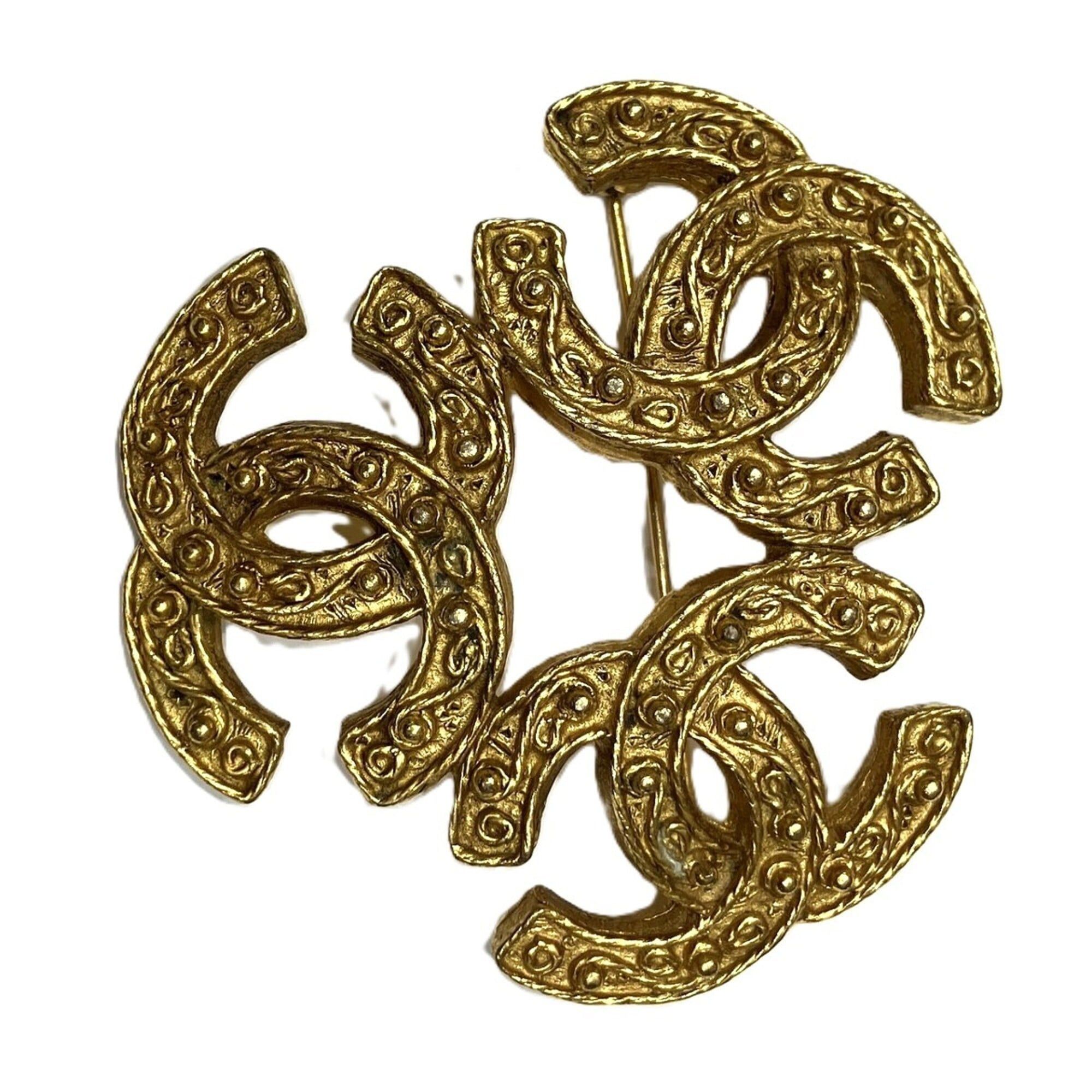 Chanel Chanel brooch accessory, Coco mark, total weight 26g Size ONE SIZE - 1 Thumbnail