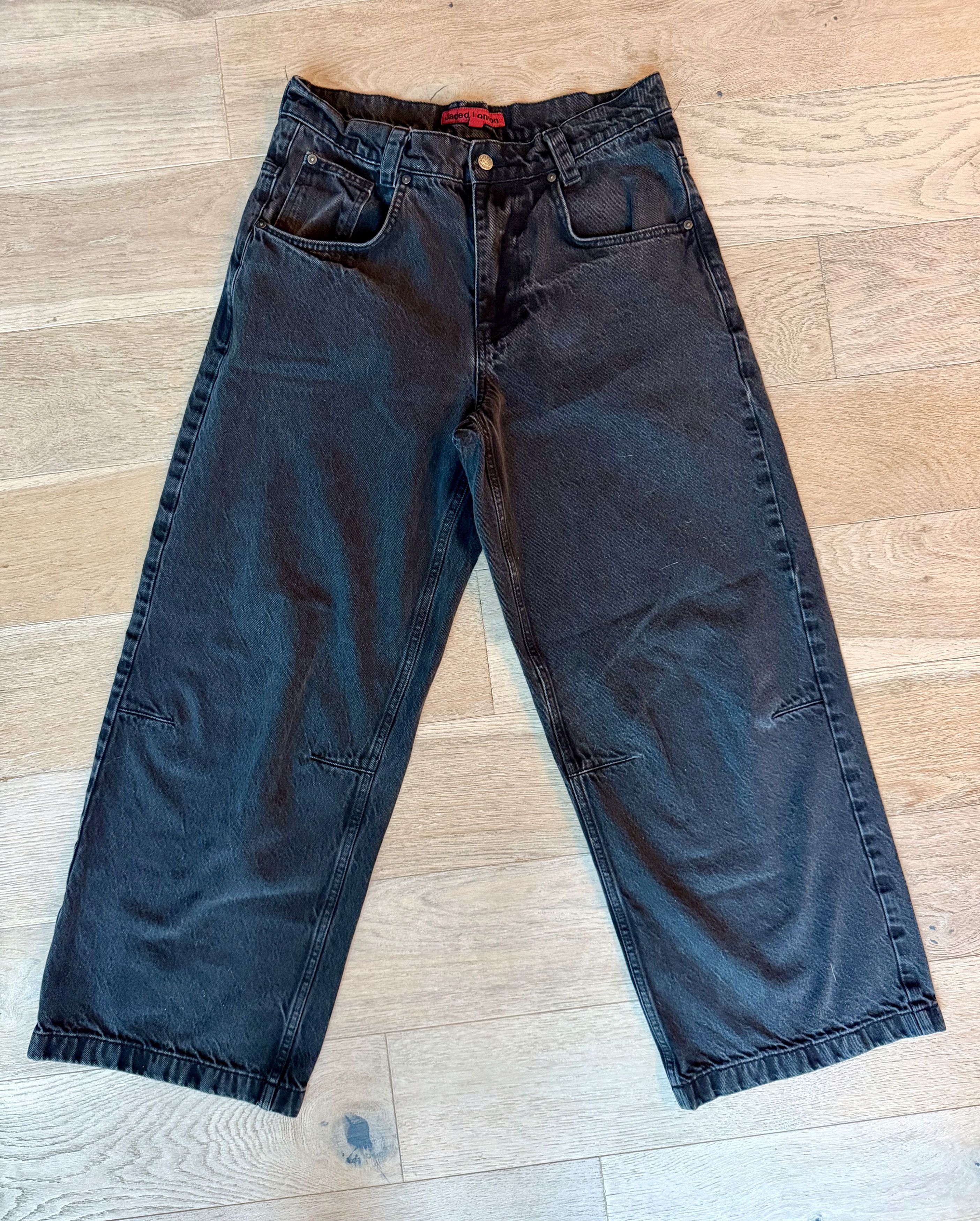デニム/ジーンズ JADED LONDON Black Crease Blaze Jeans 30 Jaded London Black Crease Blaze Jeans | Grailed