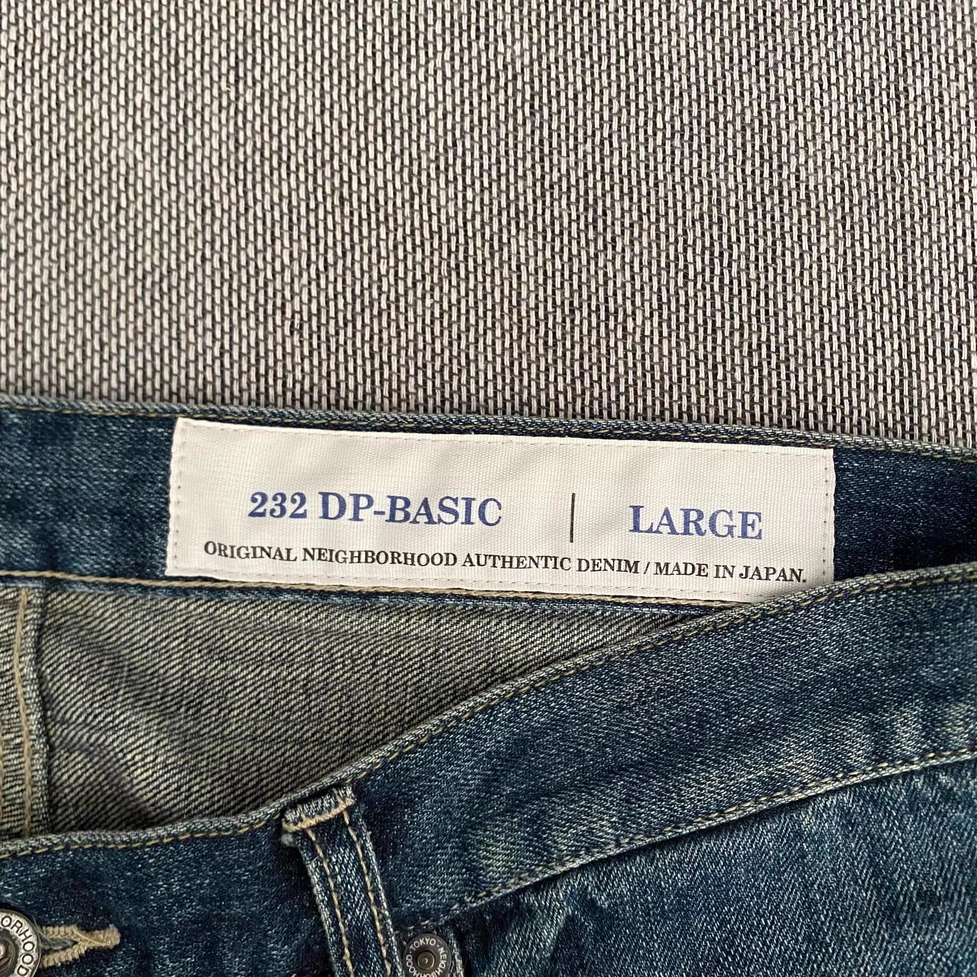 Neighborhood Neighborhood Takizawa 23aw Dp-Basic Washed Straight Jeans Size US 34 / EU 50 - 7 Thumbnail