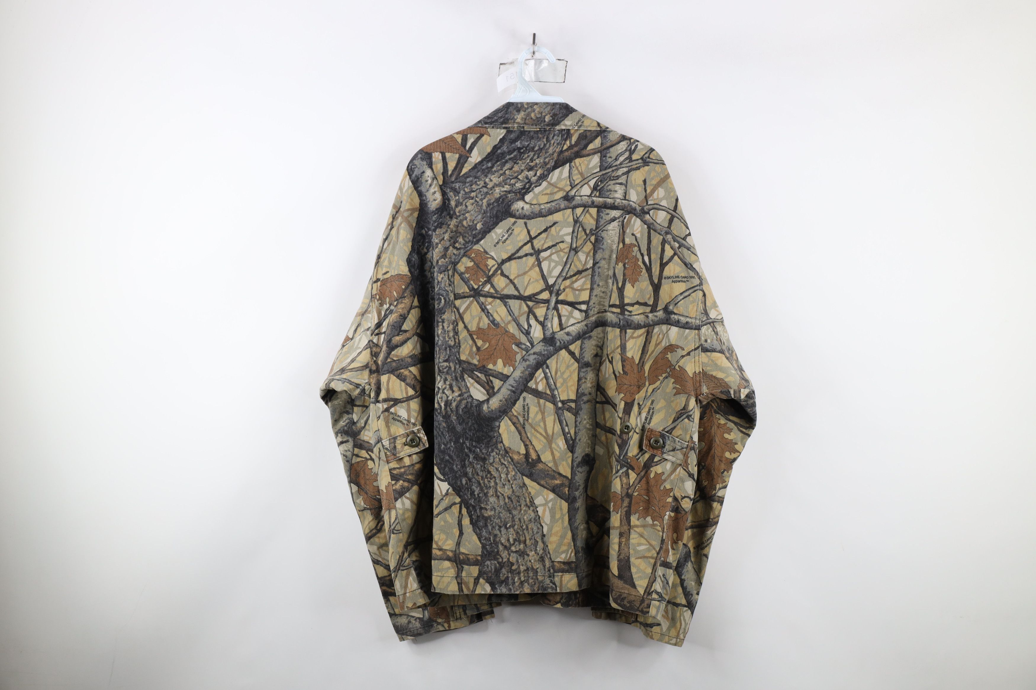 Vintage Vintage 90s Streetwear Skyline Camouflage Apparition Jacket Size US XL / EU 56 / 4 - 13 Thumbnail