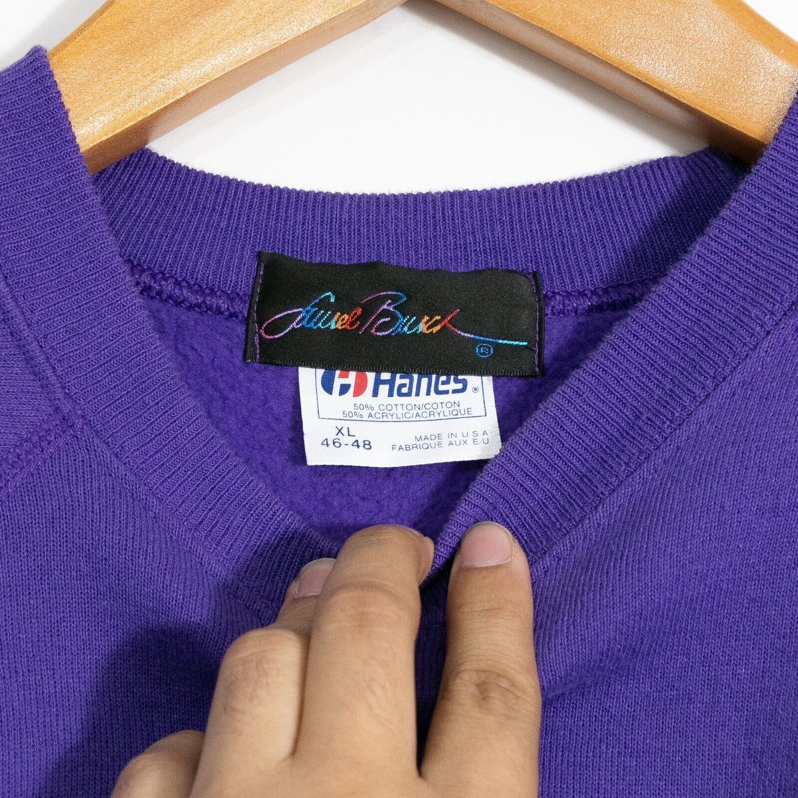 Vintage Vintage 80s Laurel Burch Sweatshirt XL - Raglan Crewneck Art Size US XL / EU 56 / 4 - 4 Thumbnail