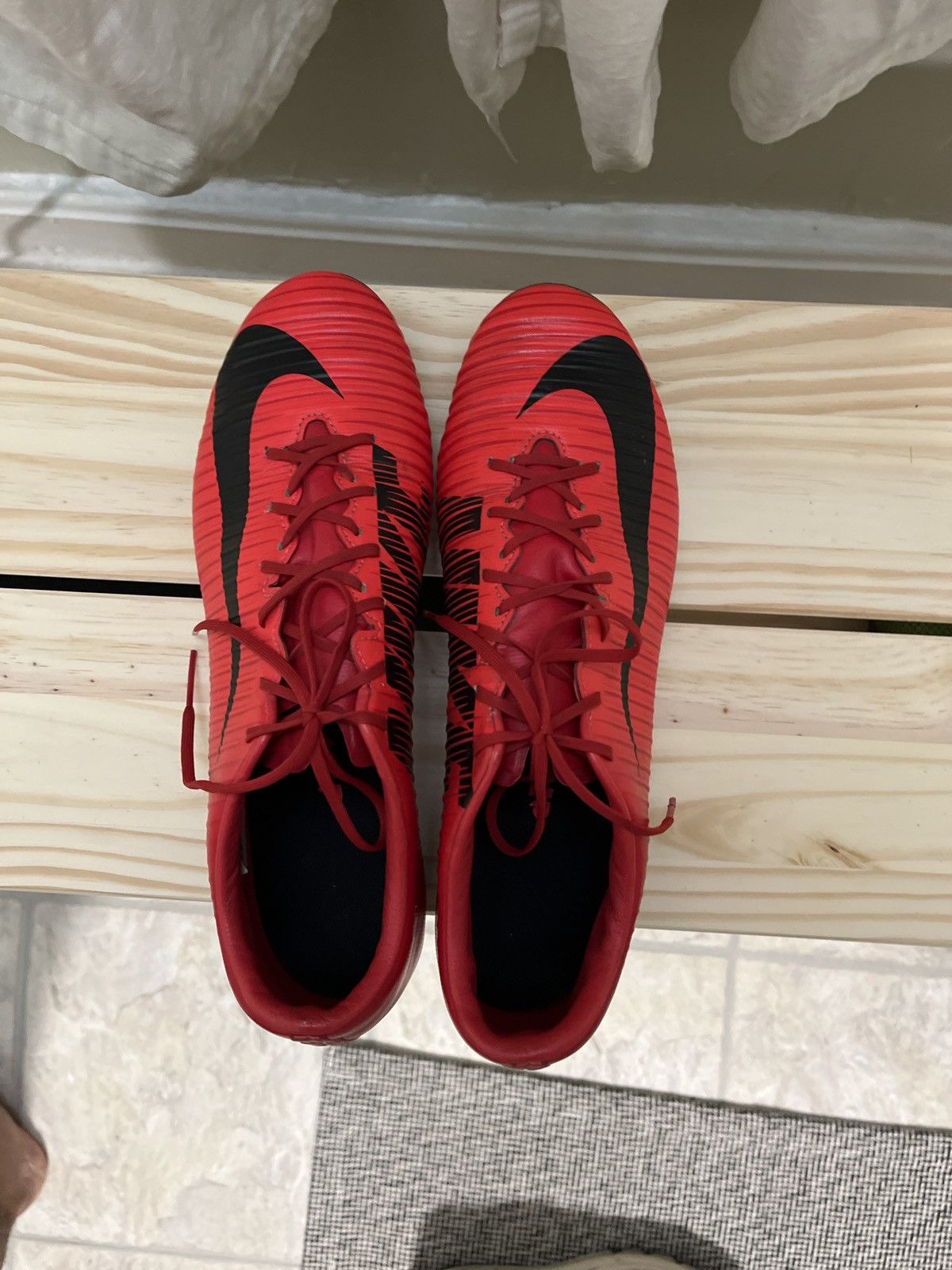 Nike NIKE MERCURIAL VAPOR ELITE XI FIRE RED Size US 8 / EU 41 - 4 Thumbnail
