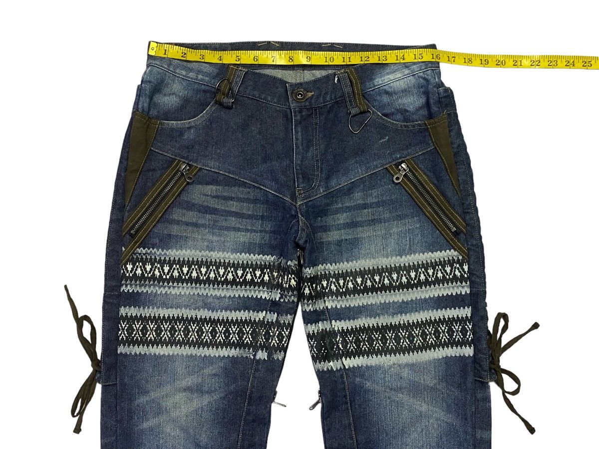 Japanese Brand × PPFM Hot‼️PPFM Double Thighs Can Be Turned Backwards Denim Size US 32 / EU 48 - 6 Thumbnail