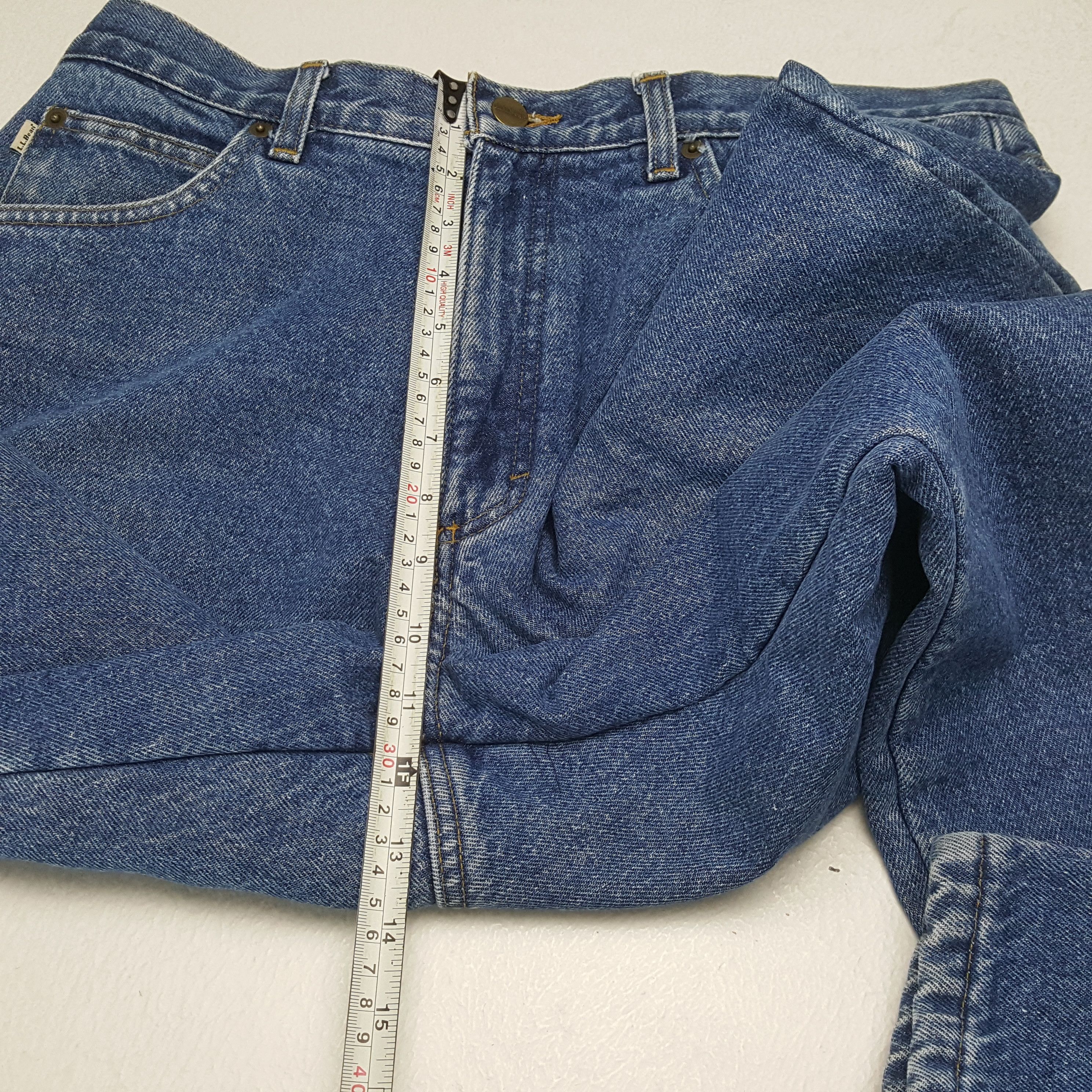 L.L. Bean × Vintage Vintage L.L. BEAN Streetwear Skateboard Style Denim Jean Size US 33 - 8 Thumbnail