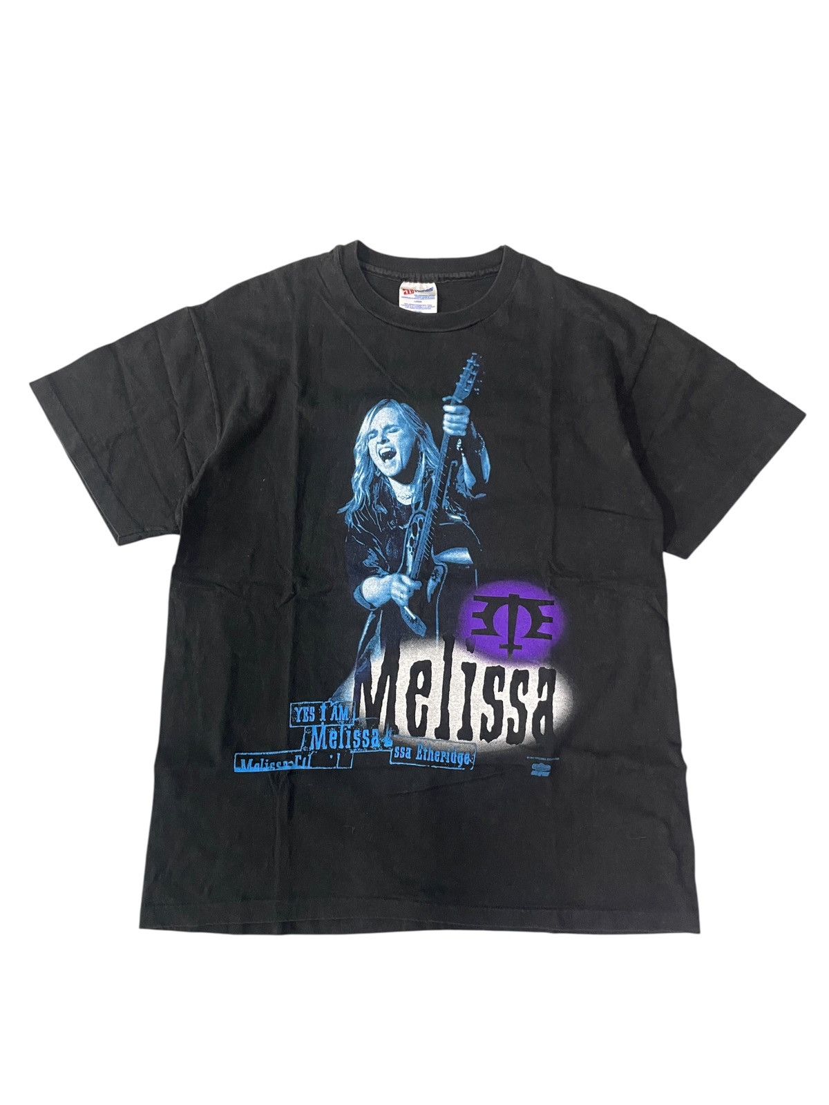 Hanes Melissa Etheridge 90s made in USA Vintage melissa etheridge