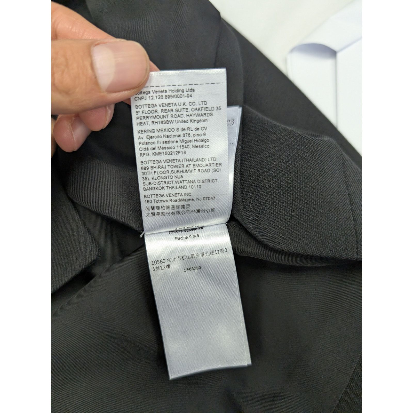 Bottega Veneta o1rshd1 Blazer Jacket Light Wool Twill Tailoring in Black Size US M / EU 48-50 / 2 - 13 Thumbnail