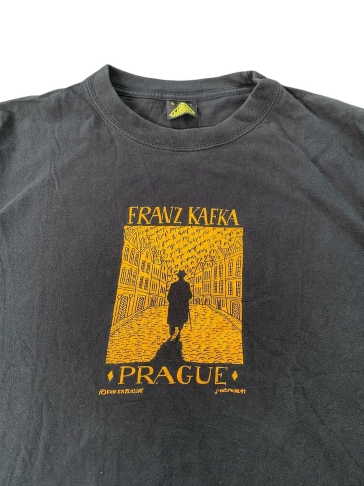 Band Tees × Vintage Vintage 90s Franz Kafka RATM Tee Size US L / EU 52-54 / 3 - 3 Thumbnail