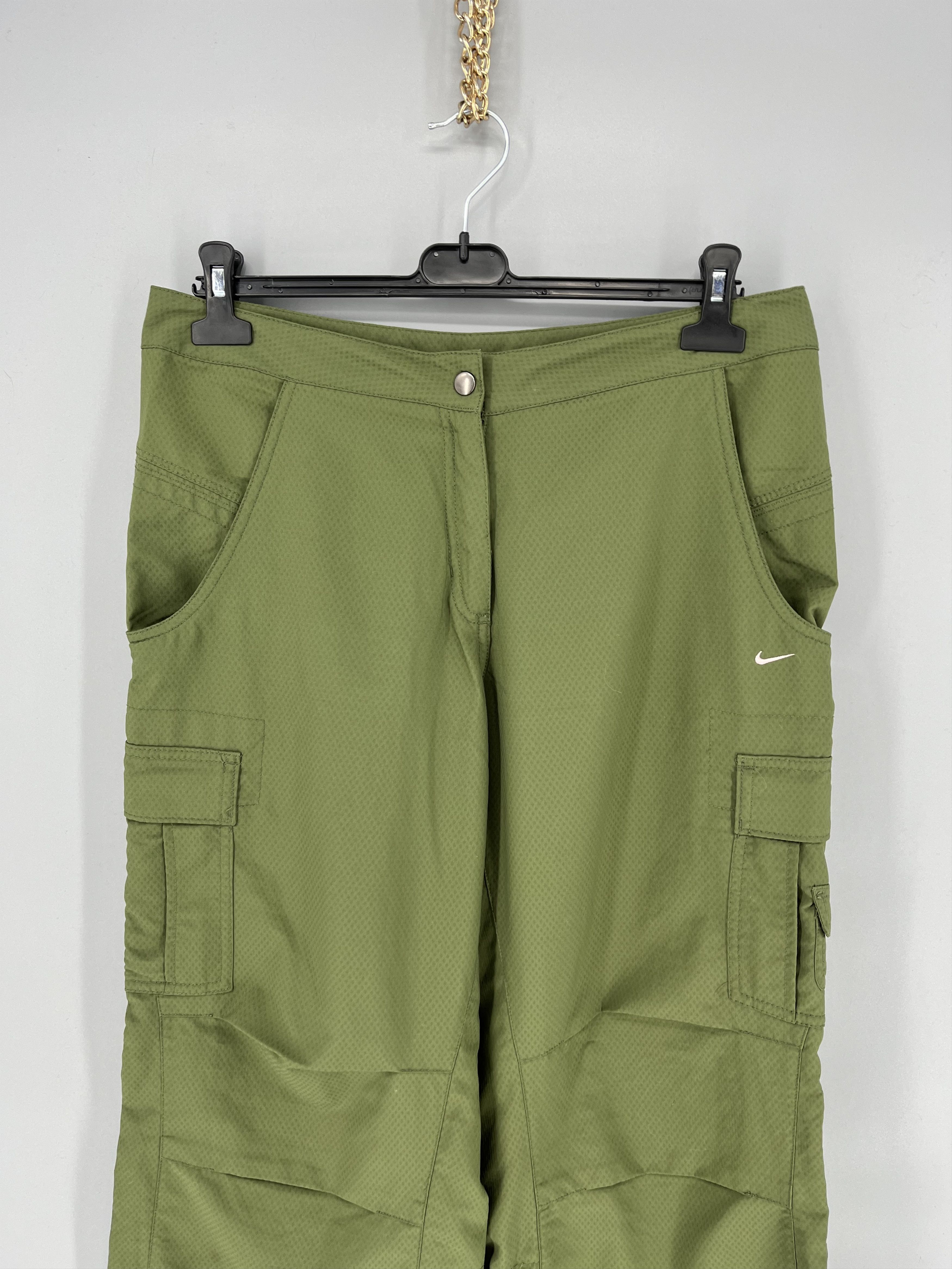Nike Vintage Y2K Nike Nylon Drill Track Pants NikeFit Size US 32 / EU 48 - 6 Thumbnail