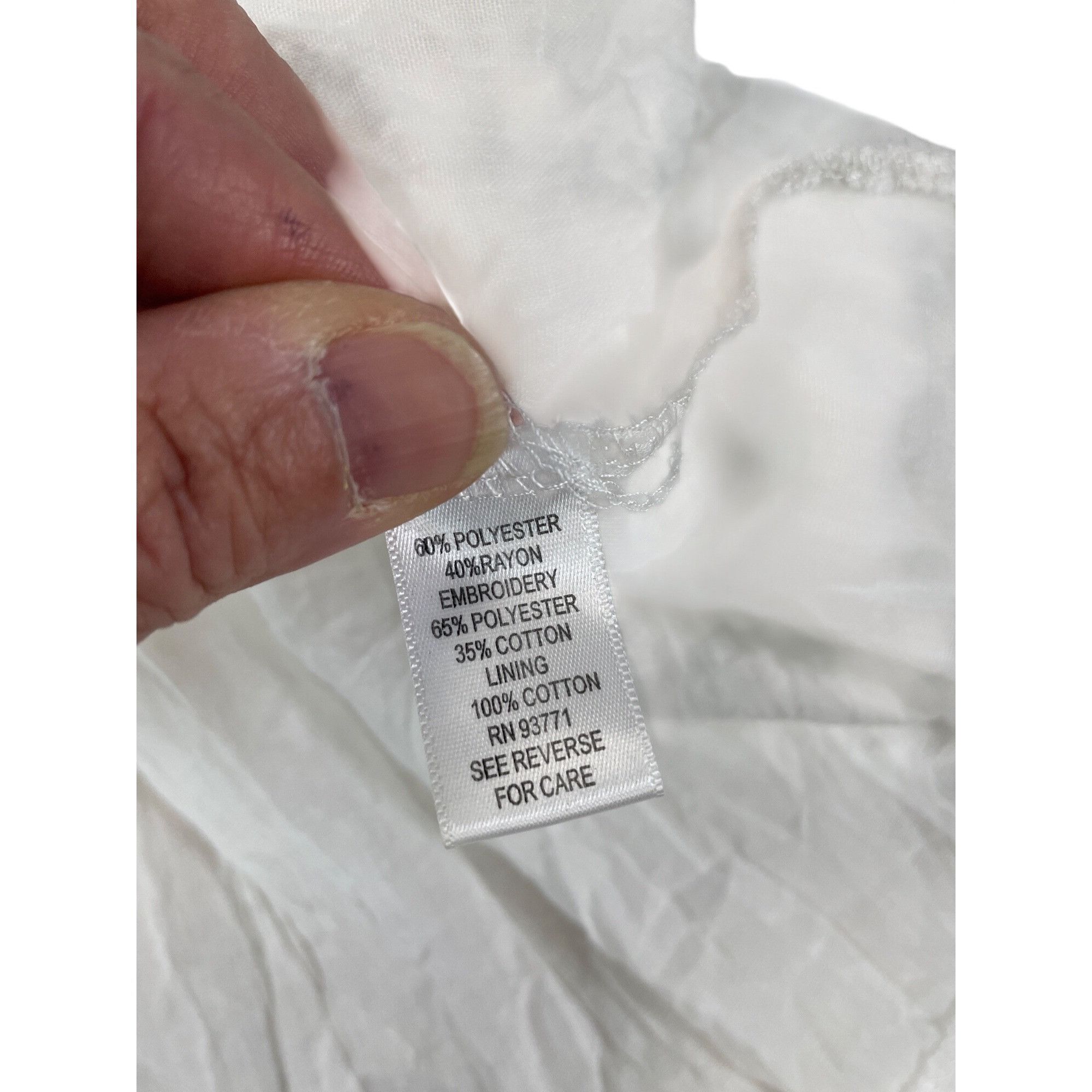 Other Kaktus womans embroided white blue boho tunic fairy bell sle Size M / US 6-8 / IT 42-44 - 10 Thumbnail