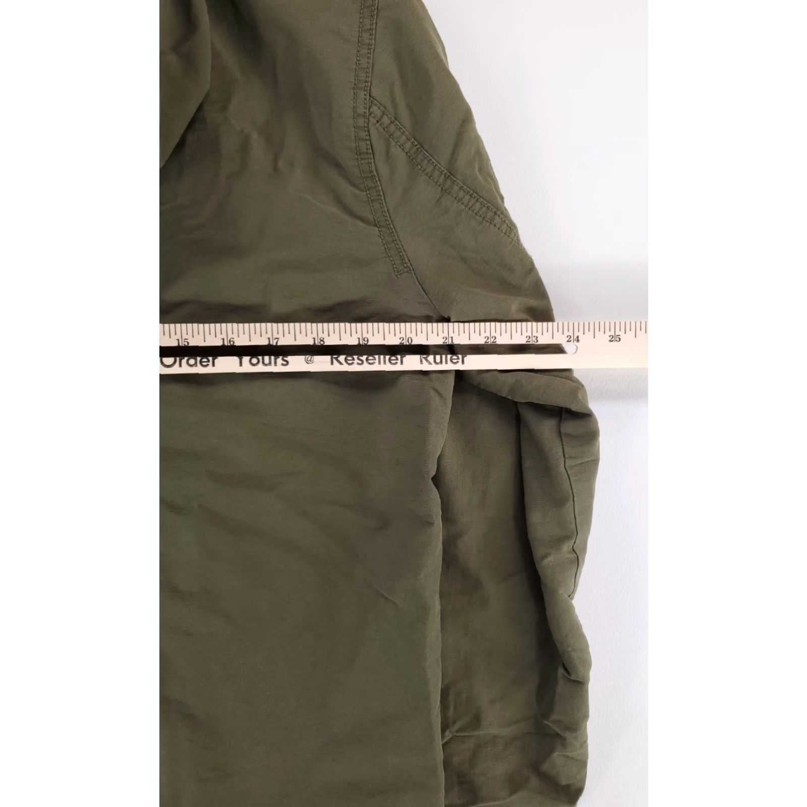 Lucky Brand Lucky Brand Military Style Hooded Full Zip Jacket Olive Green Mens M Size US M / EU 48-50 / 2 - 4 Thumbnail