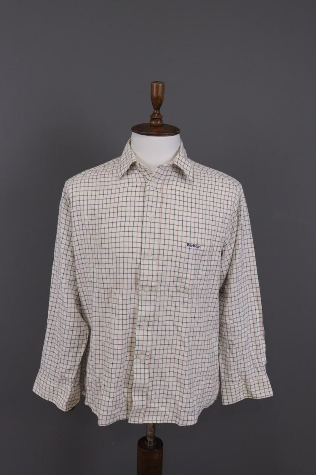 Barbour Barbour Brthold V. Baden White Check Shirt Size 16 Size US M / EU 48-50 / 2 - 1 Thumbnail