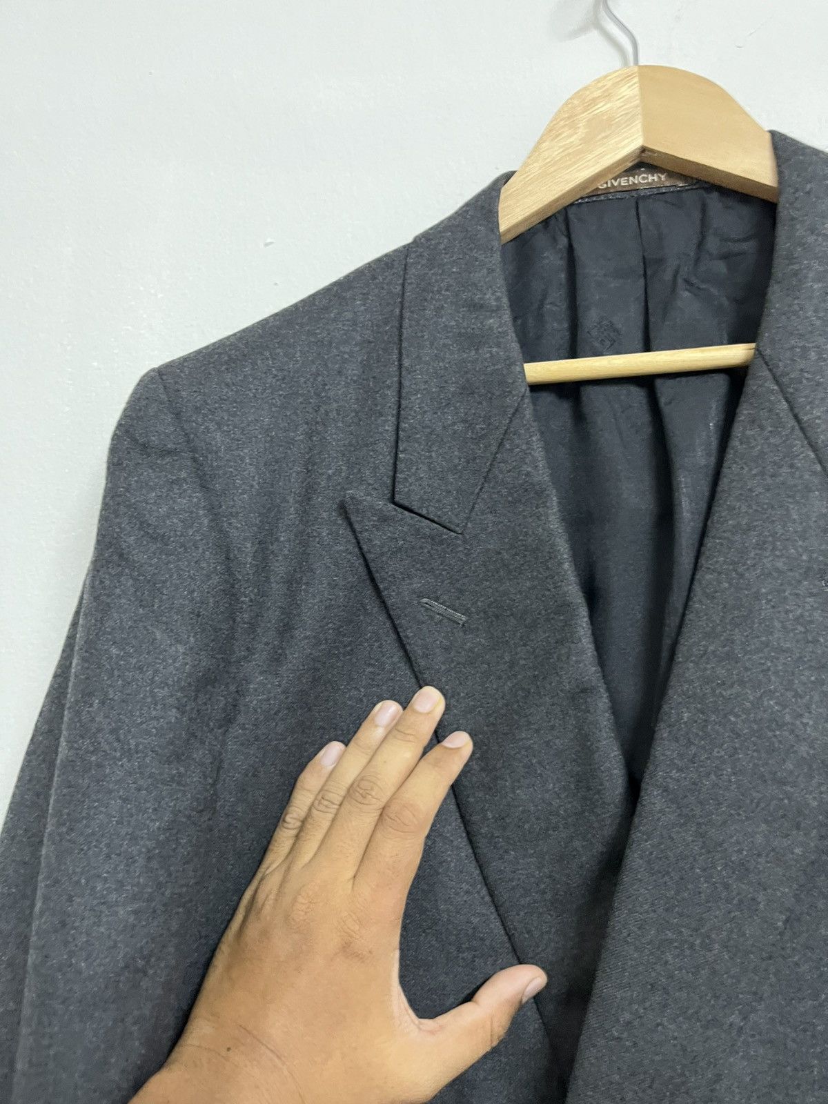 Givenchy 💥Authentic Vintage Givenchy Double Breasted Wool Blazers Size US M / EU 48-50 / 2 - 6 Thumbnail