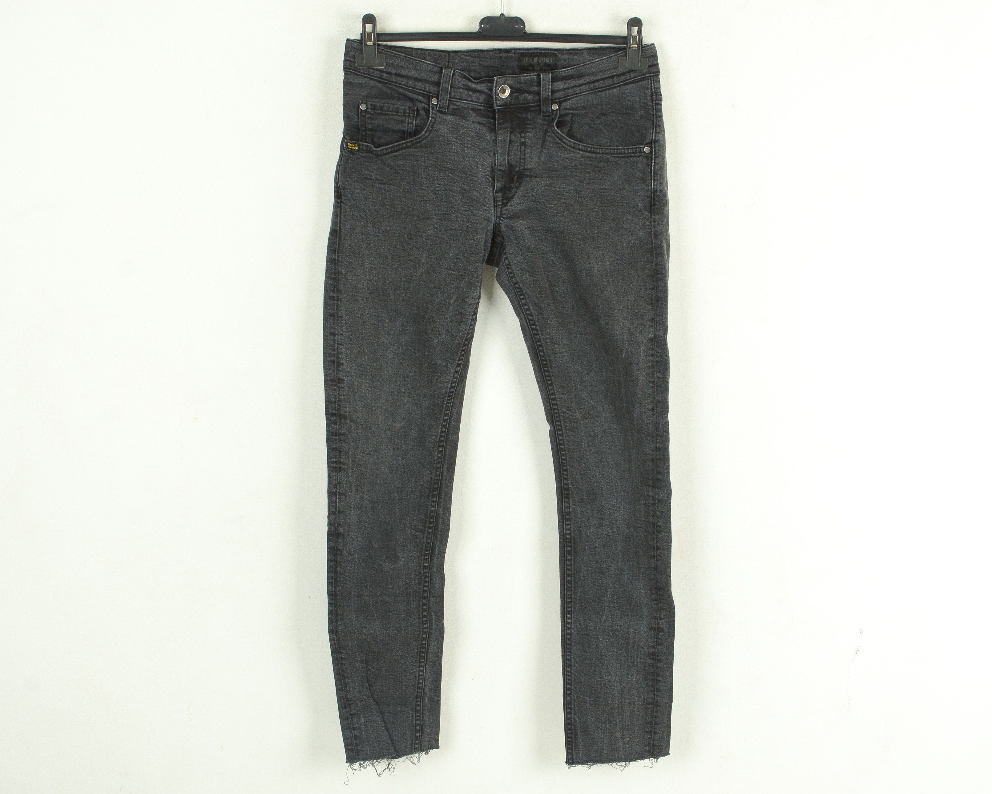 Tiger of Sweden Slim W31 L34 Jeans Denim Pants Trousers Black Skinny Zip Size US 31 - 1 Thumbnail