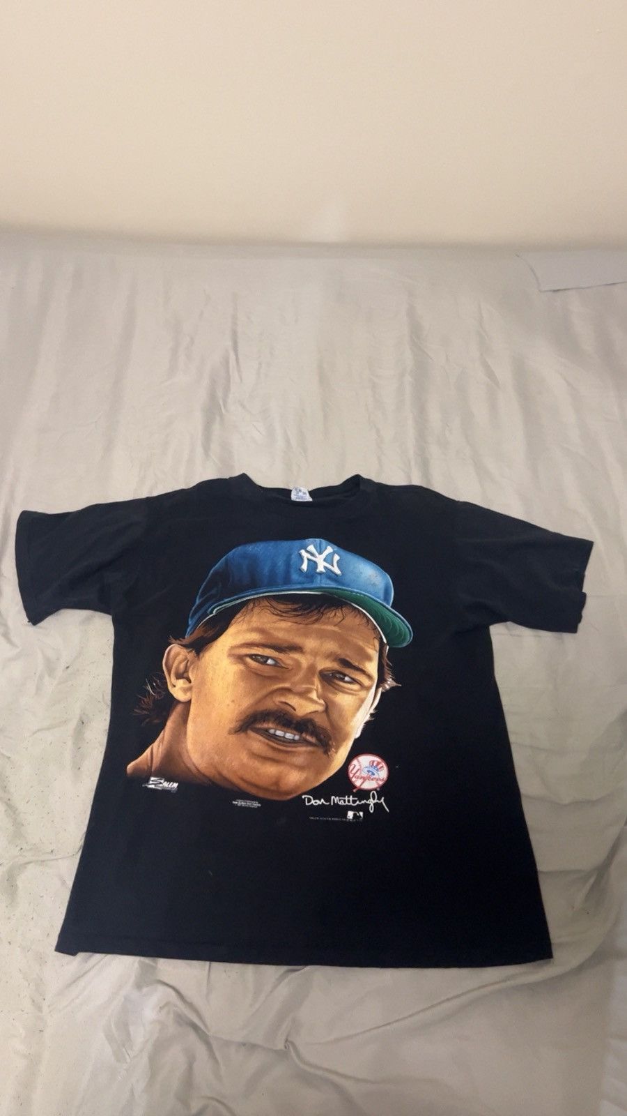 Salem Sportswear Vintage Salem Don Mattingly Tee Size US L / EU 52-54 / 3 - 1 Thumbnail