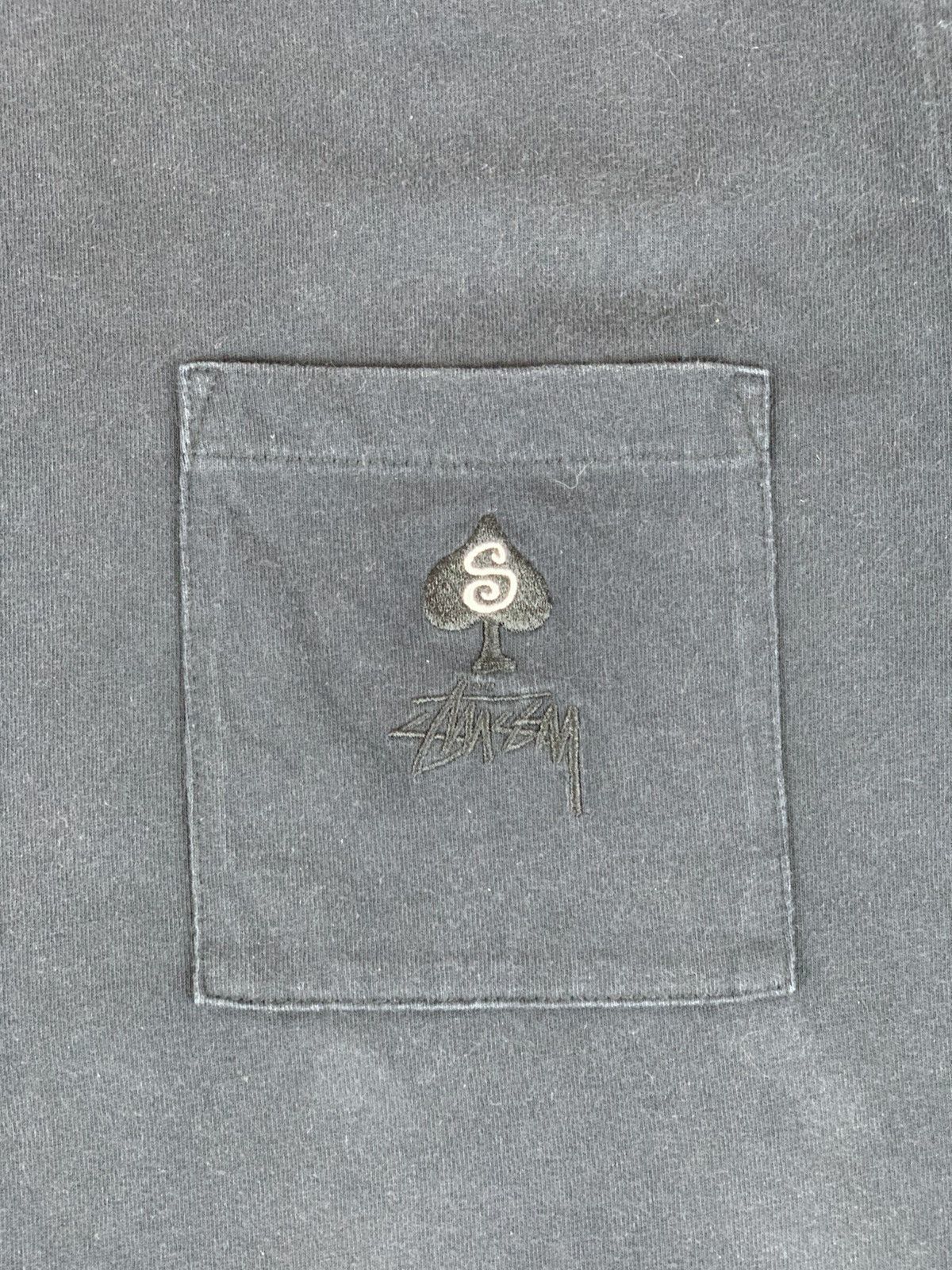 Stussy Stussy Spade Pocket Tshirt Size US S / EU 44-46 / 1 - 4 Thumbnail