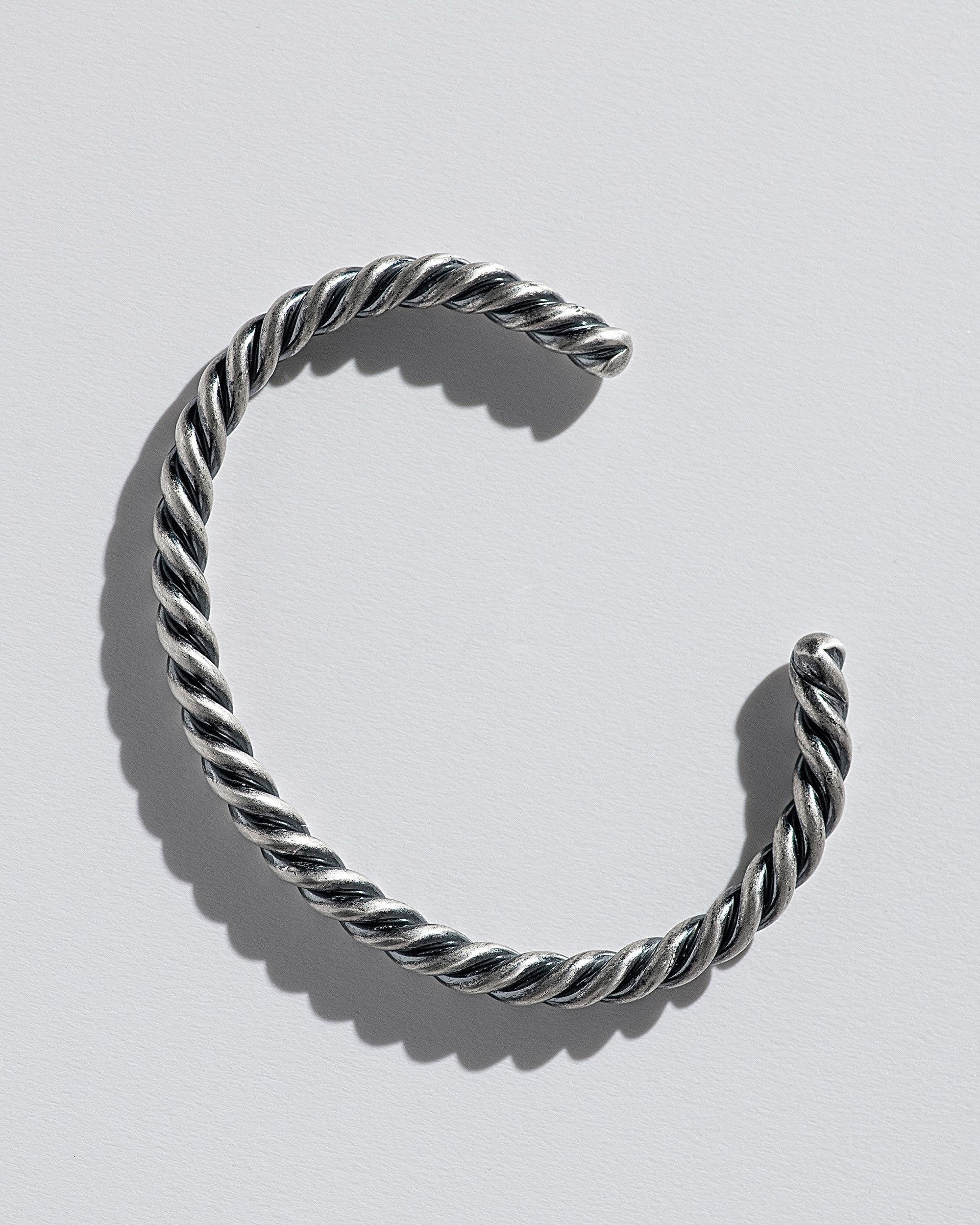 Jewelry × Vintage Silver bangle TWIST Size ONE SIZE - 2 Thumbnail