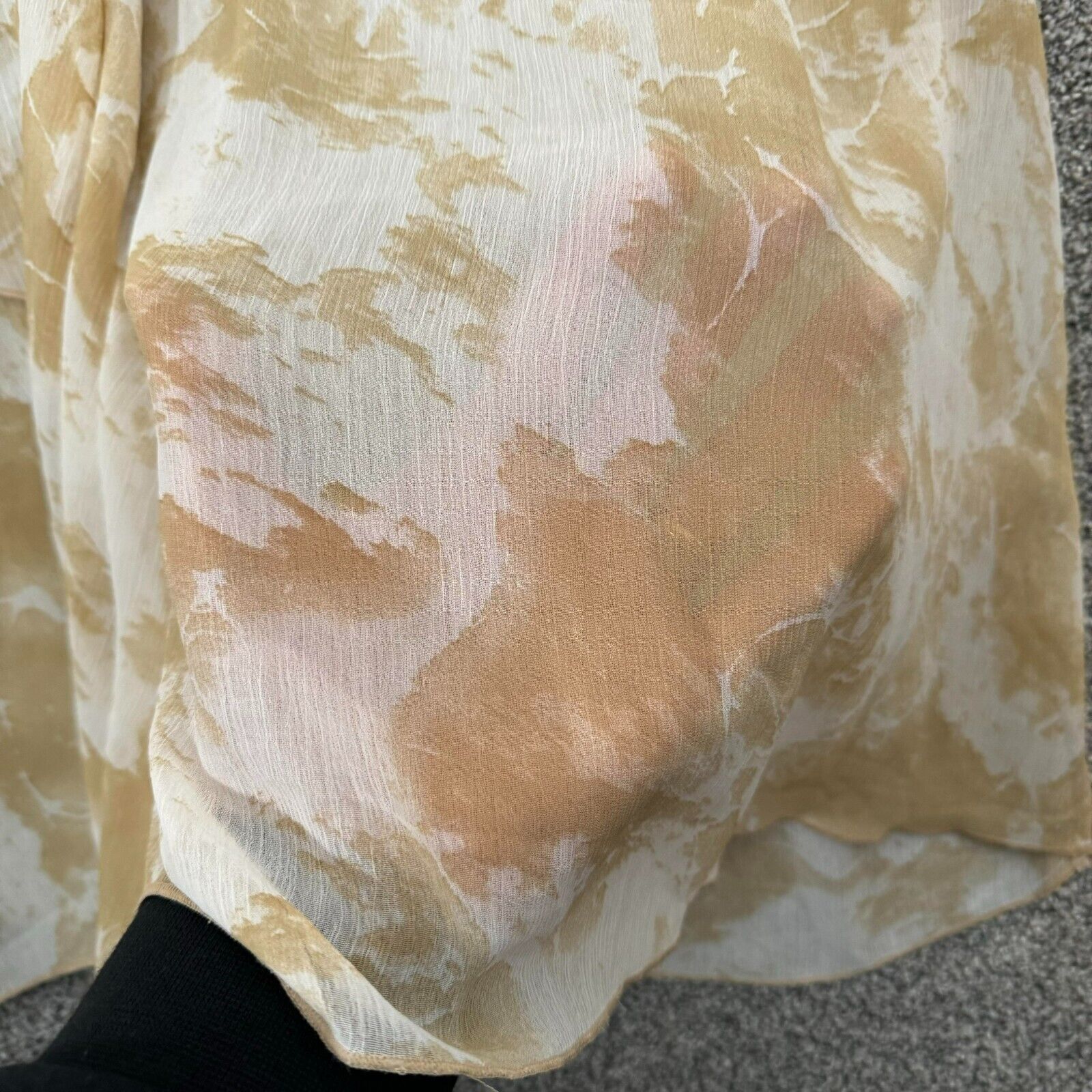 Other Catherines Blouse 3X 26/28 Plus Boho Asymmetrical Watercolor Size 3XL / US 20-22 - 10 Thumbnail